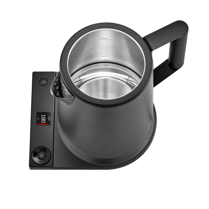SAKI Luna Pro Variable-Temperature Electric Kettle 1.75 L, 6 Presets & 0-120 min Keep-Warm, Plastic-Free 304 Stainless, Altitude-Calibrated LCD, 1500 W Fast-Boil Auto Shut-Off - Image 3