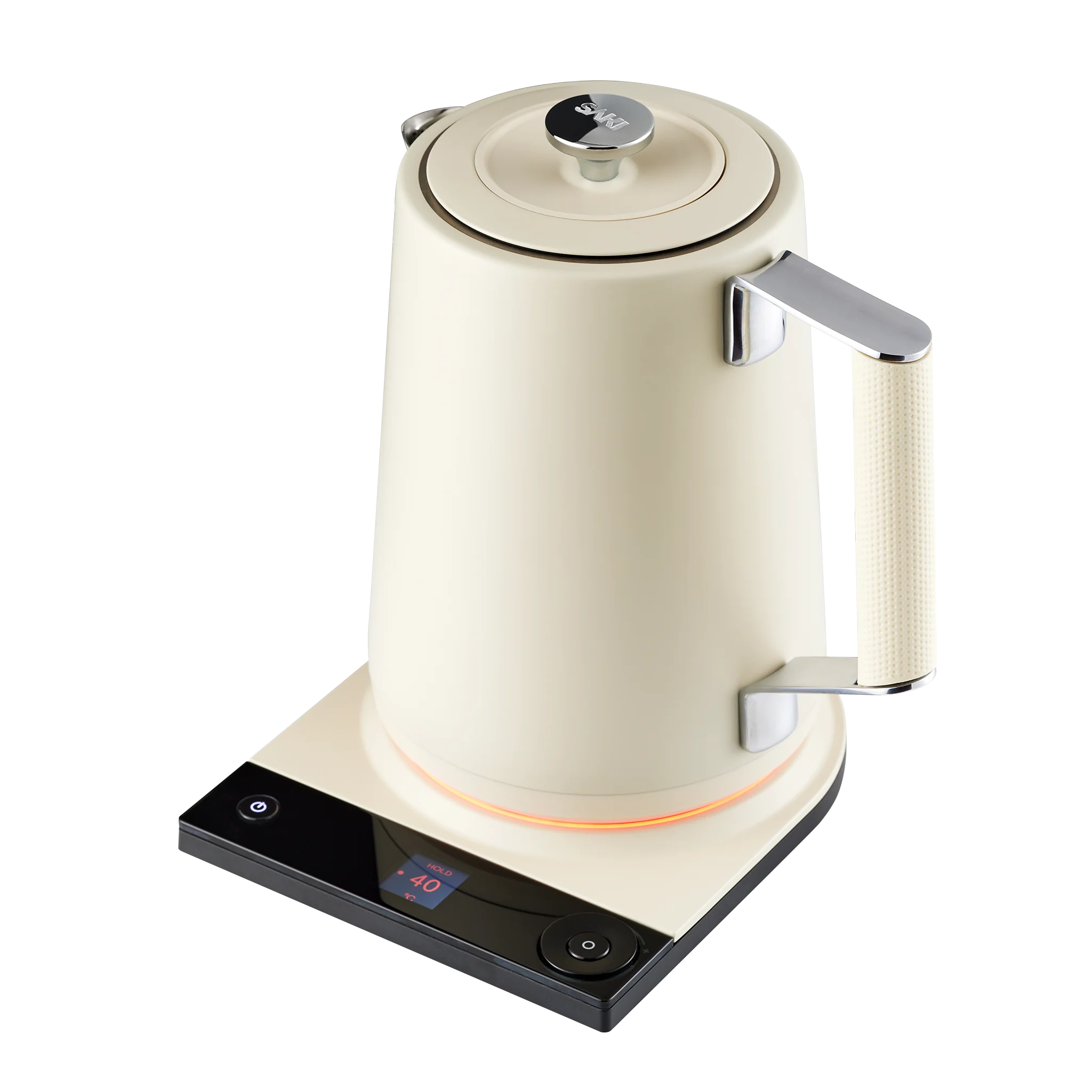 SAKI Luna Pro Variable-Temperature Electric Kettle 1.75 L, 6 Presets & 0-120 min Keep-Warm, Plastic-Free 304 Stainless, Altitude-Calibrated LCD, 1500 W Fast-Boil Auto Shut-Off - Image 6