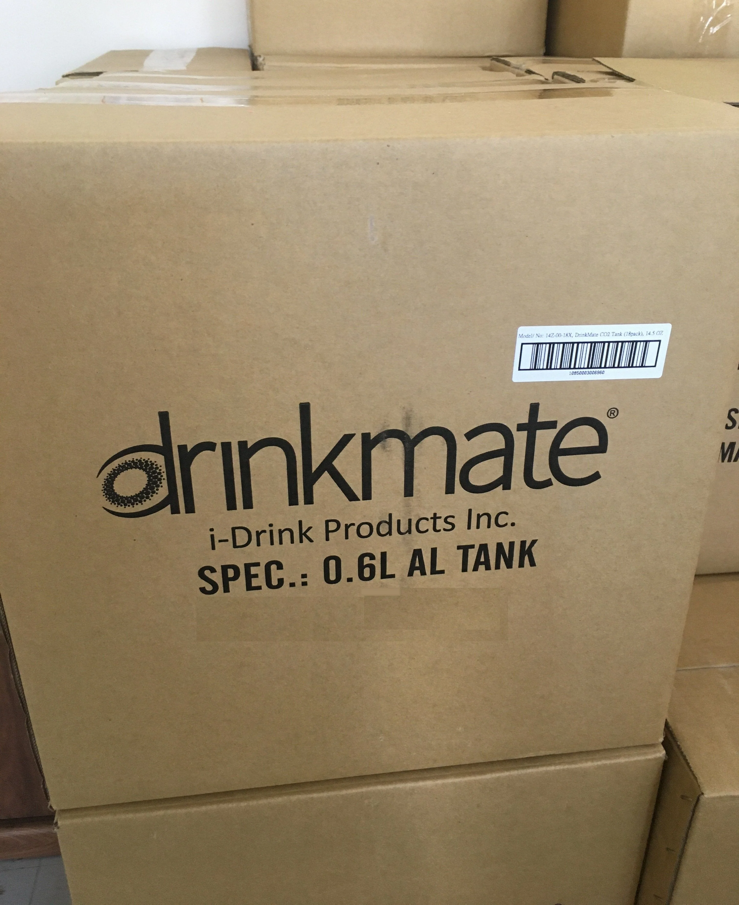 Drinkmate Master Carton 60L CO2 Cylinders - 18 pack (14Z-00-18) - Image 4