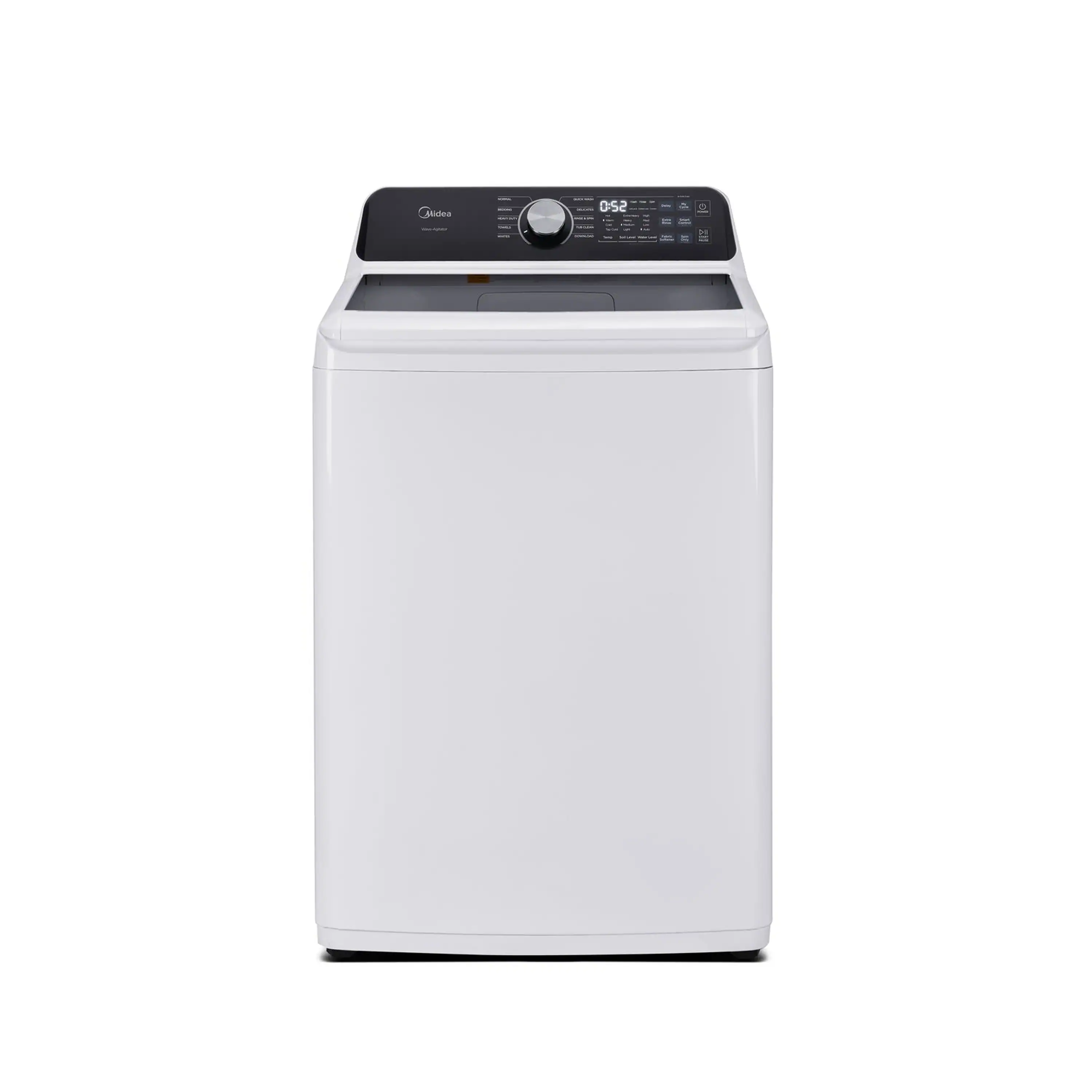Midea Washer & Dryer Package with 4.5 Cu. Ft. Top Load Washer and 7.0 Cu. Ft. Electric Dryer in White - Image 2