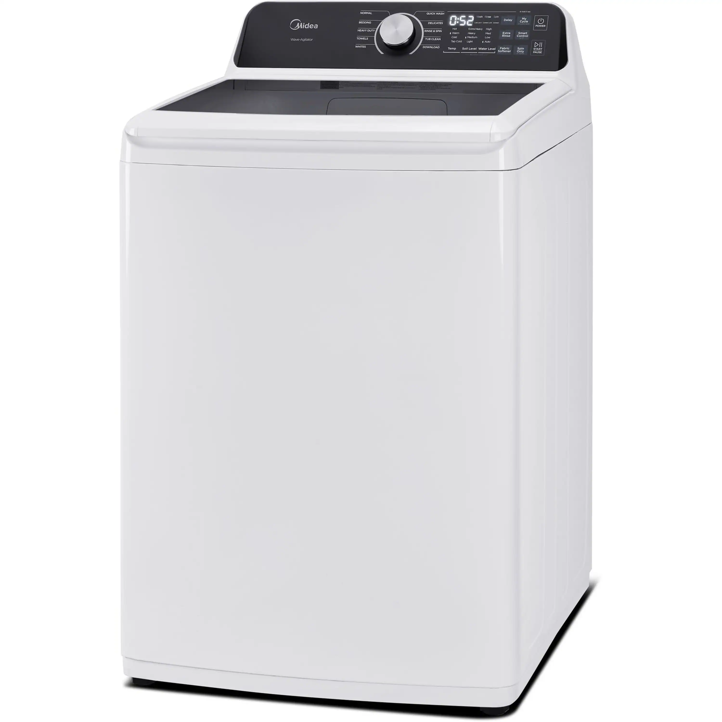 Midea Washer & Dryer Package with 4.5 Cu. Ft. Top Load Washer and 7.0 Cu. Ft. Electric Dryer in White - Image 3
