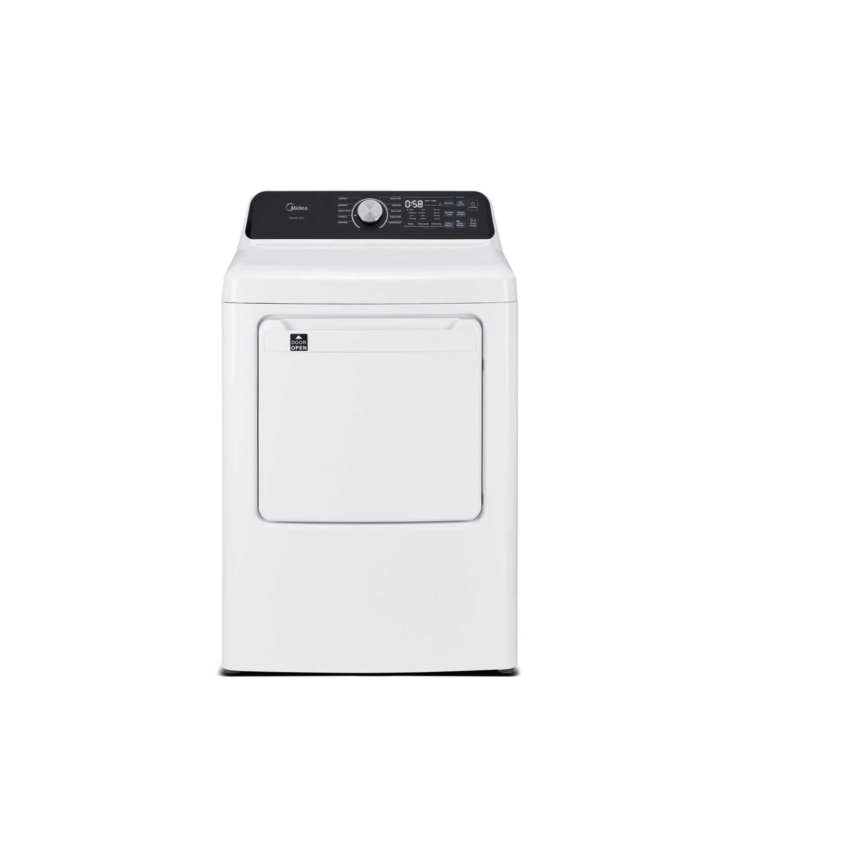 Midea Washer & Dryer Package with 4.5 Cu. Ft. Top Load Washer and 7.0 Cu. Ft. Electric Dryer in White - Image 8