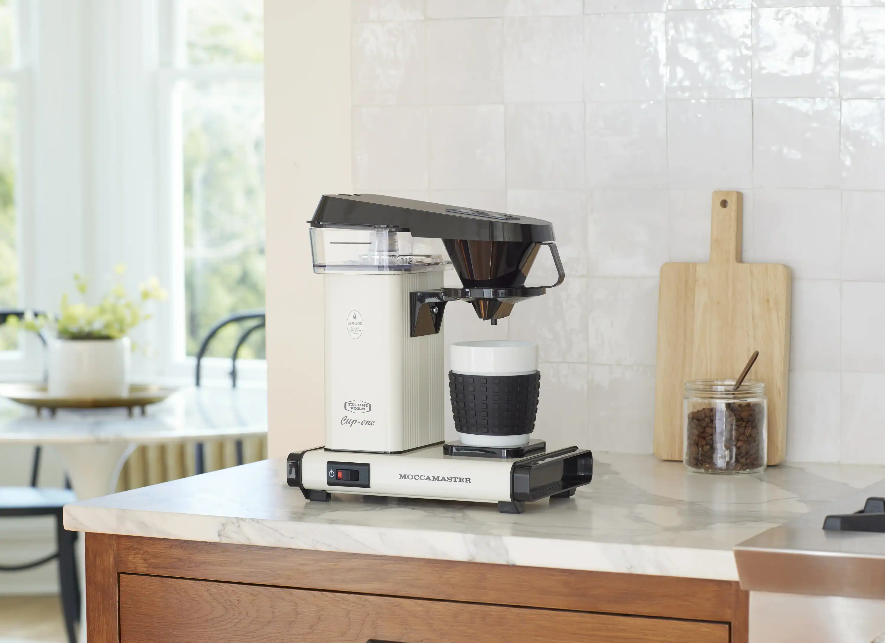 Moccamaster Cup-One Single Coffee Maker in Off-White, No Drip-Stop, 10 Ounce (69211) - Image 3