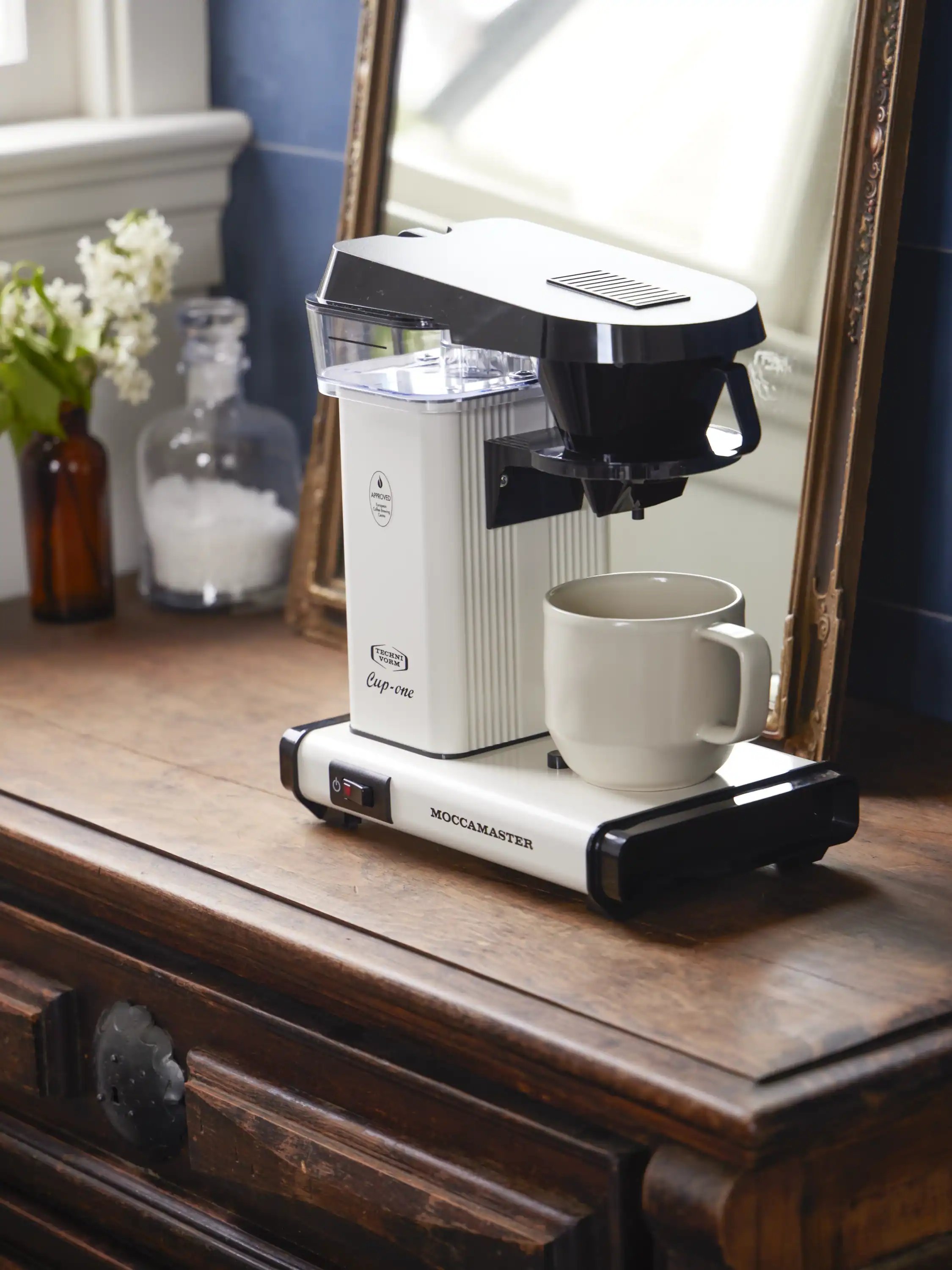 Moccamaster Cup-One Single Coffee Maker in Off-White, No Drip-Stop, 10 Ounce (69211) - Image 4