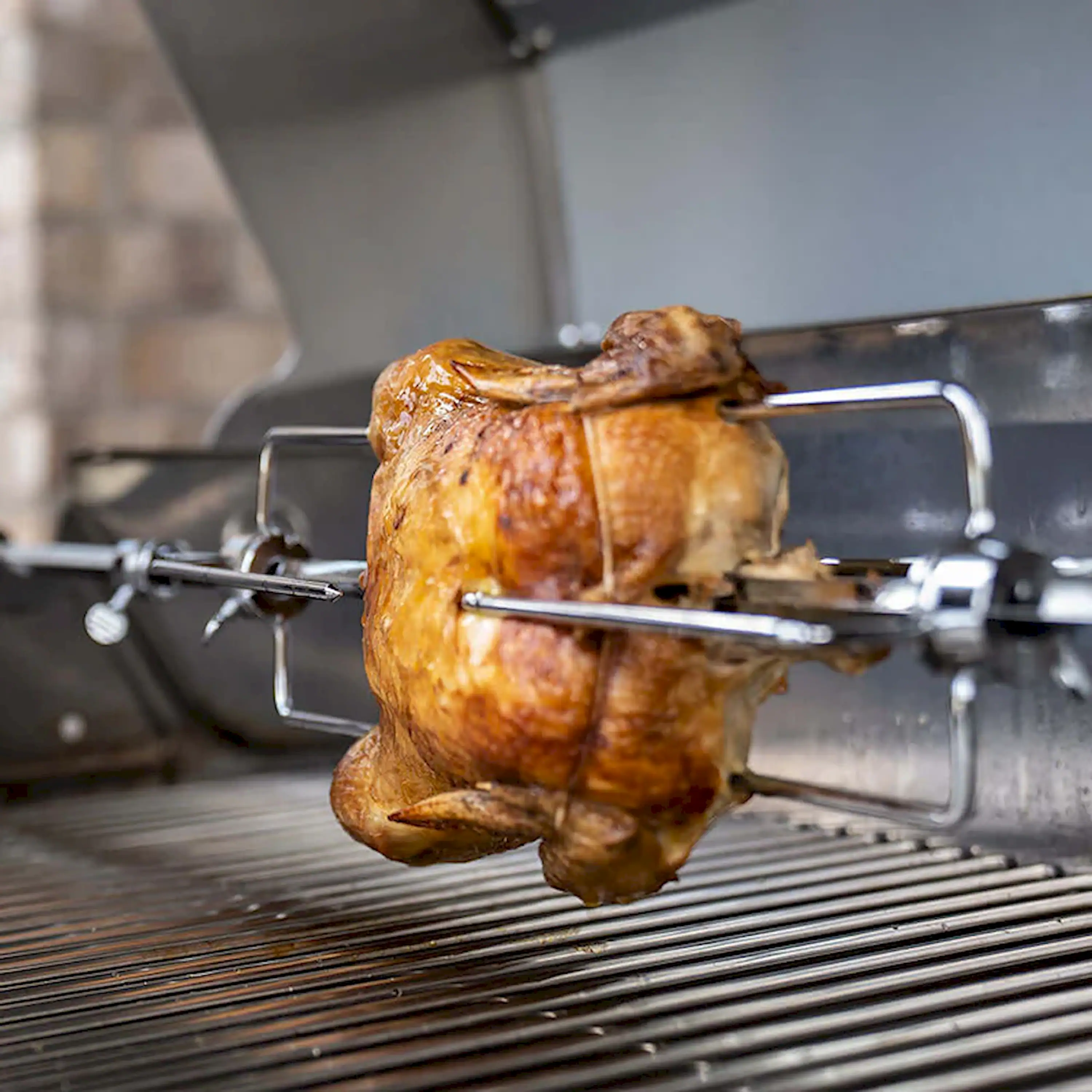 Monument 6 Burner Stainless Steel Rotisserie Kit (96222) - Image 3