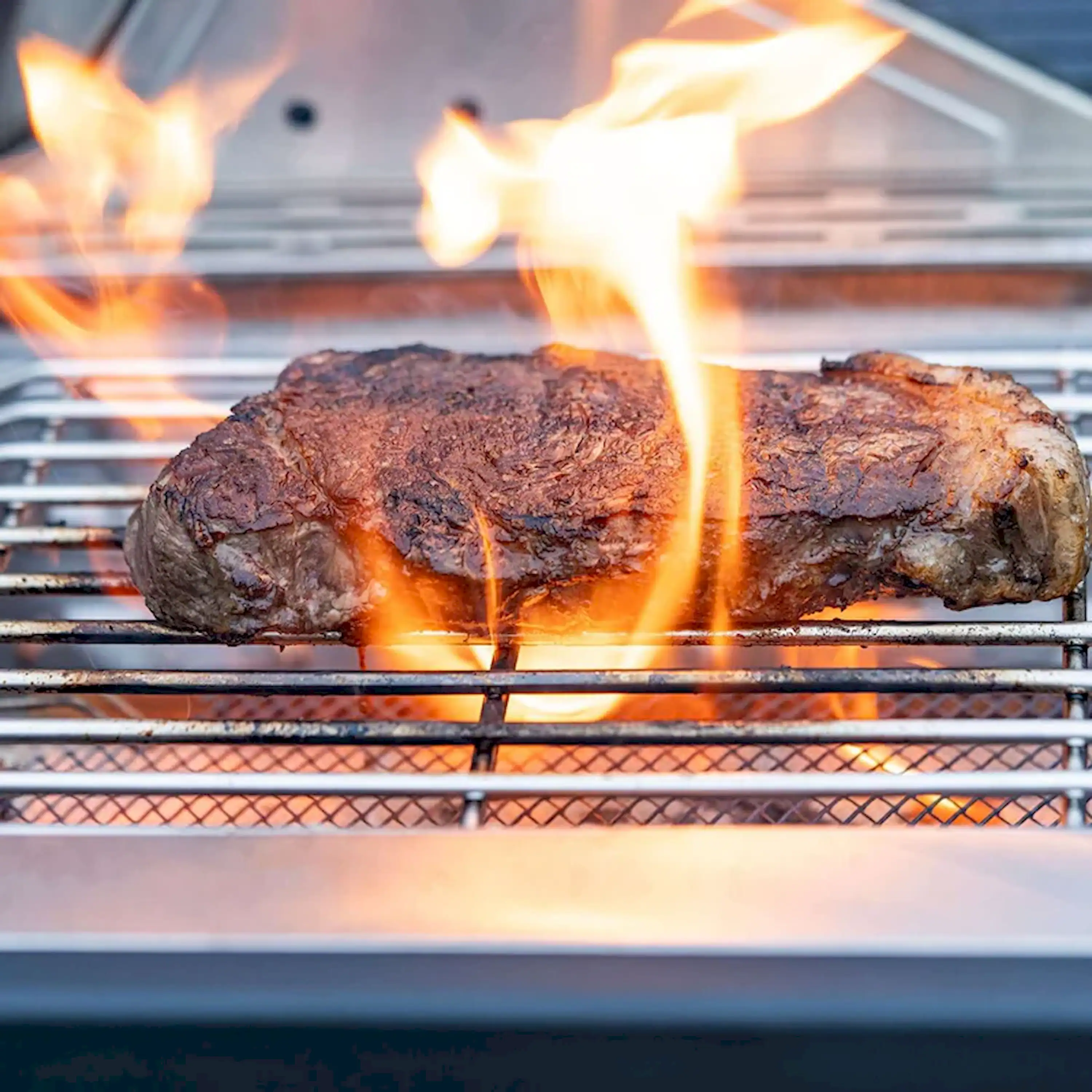 Monument Classic Infrared Propane Gas Grill in Stainless Steel with 4 Burners & 2 Side Burners (24367) - Image 12