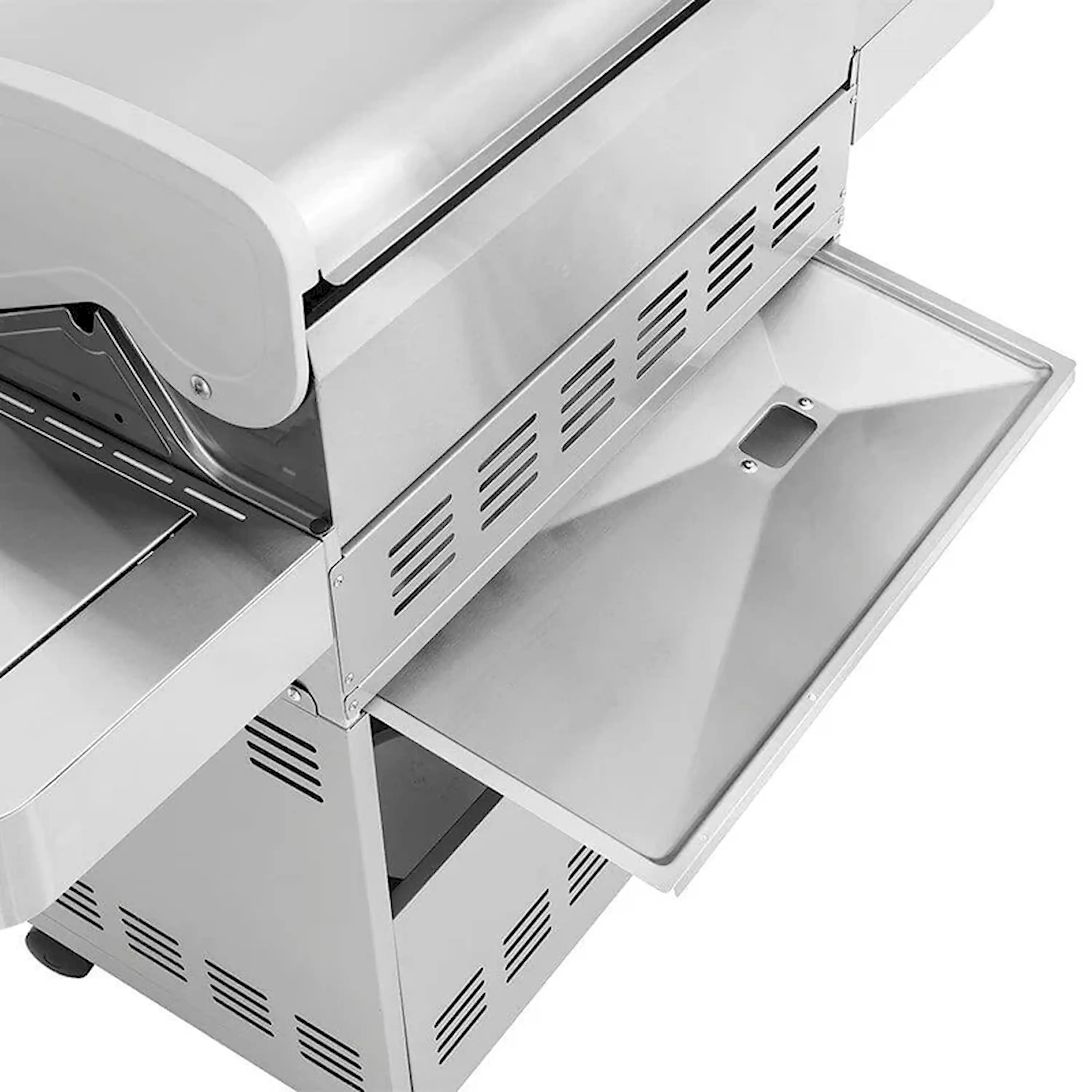 Monument Classic Infrared Propane Gas Grill in Stainless Steel with 4 Burners & 2 Side Burners (24367) - Image 7