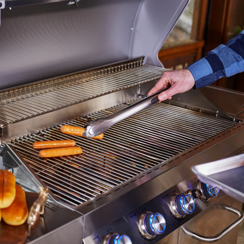 Monument Classic Propane Gas Frilll in Stainless Steel with 6 Burners (77352) - Image 24