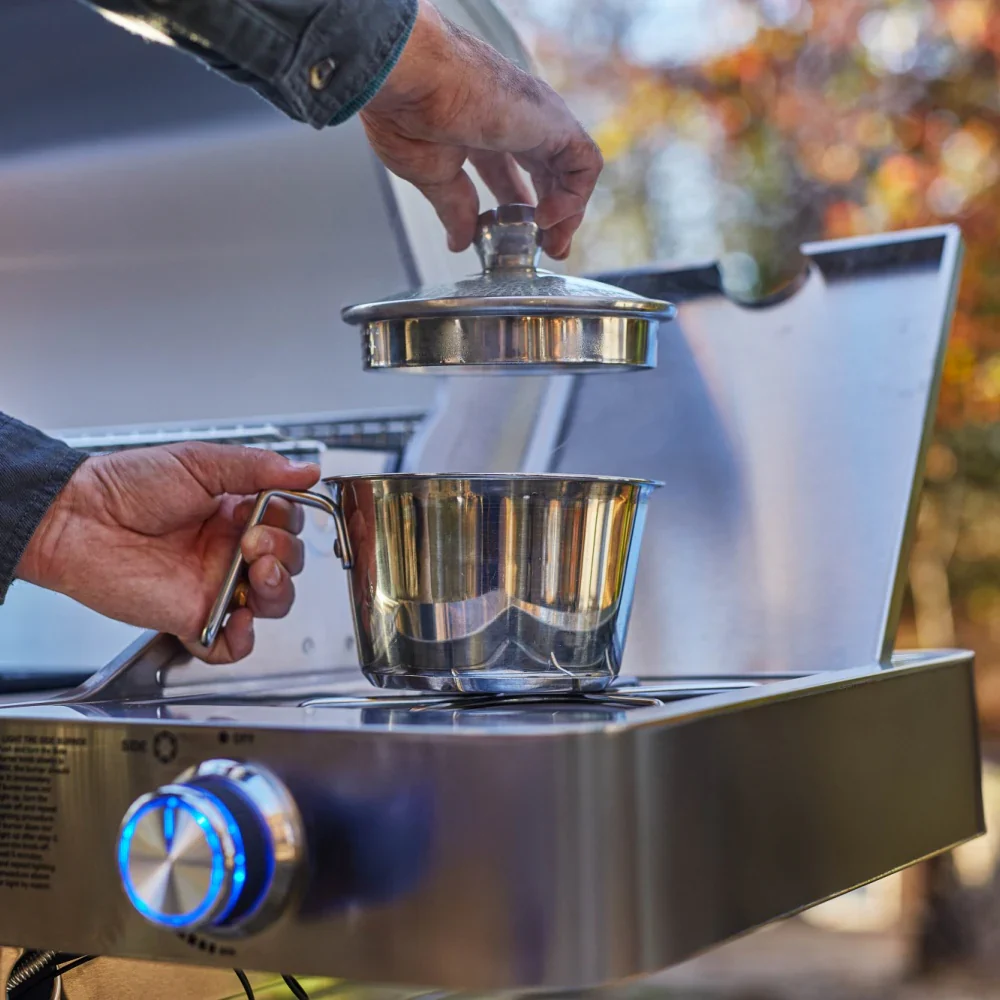 Monument Classic Propane Gas Frilll in Stainless Steel with 6 Burners (77352) - Image 27