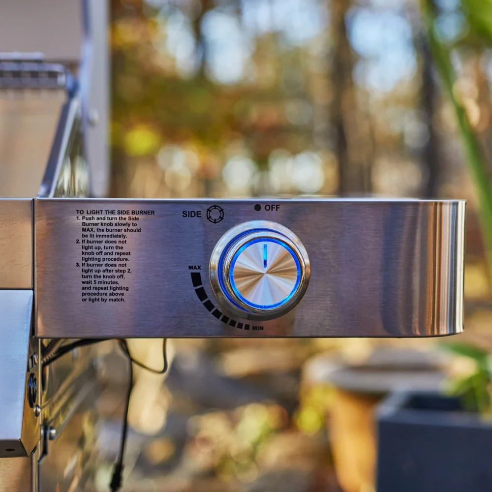 Monument Classic Propane Gas Frilll in Stainless Steel with 6 Burners (77352) - Image 30
