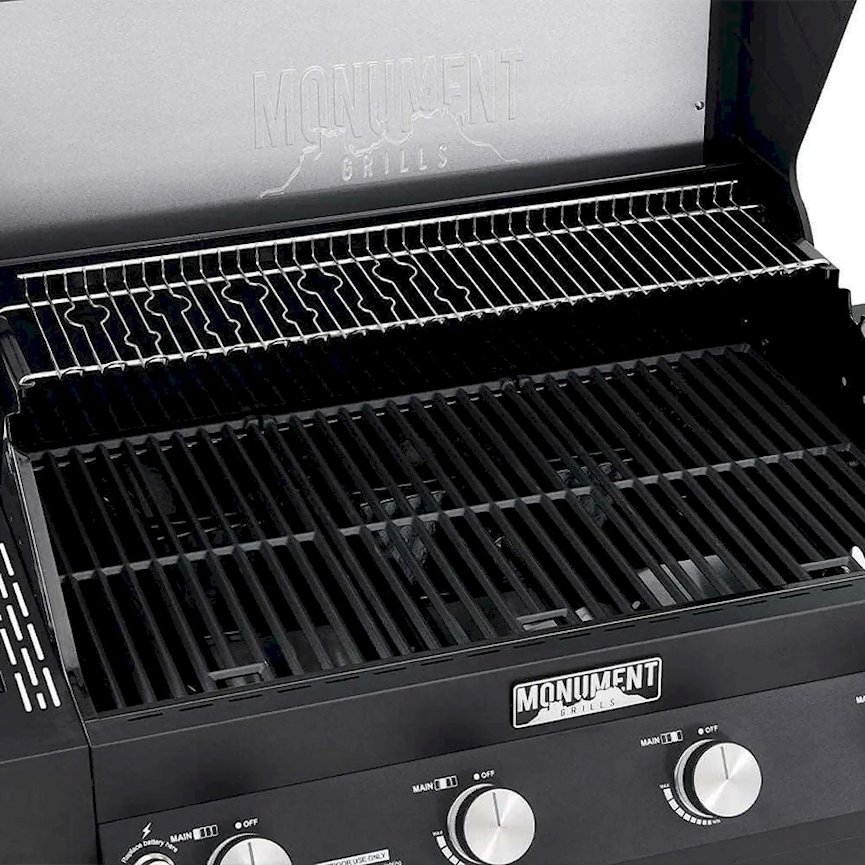 Monument Denali Smart Propane Gas Grill in Black with 4 Burners (D425) - Image 6