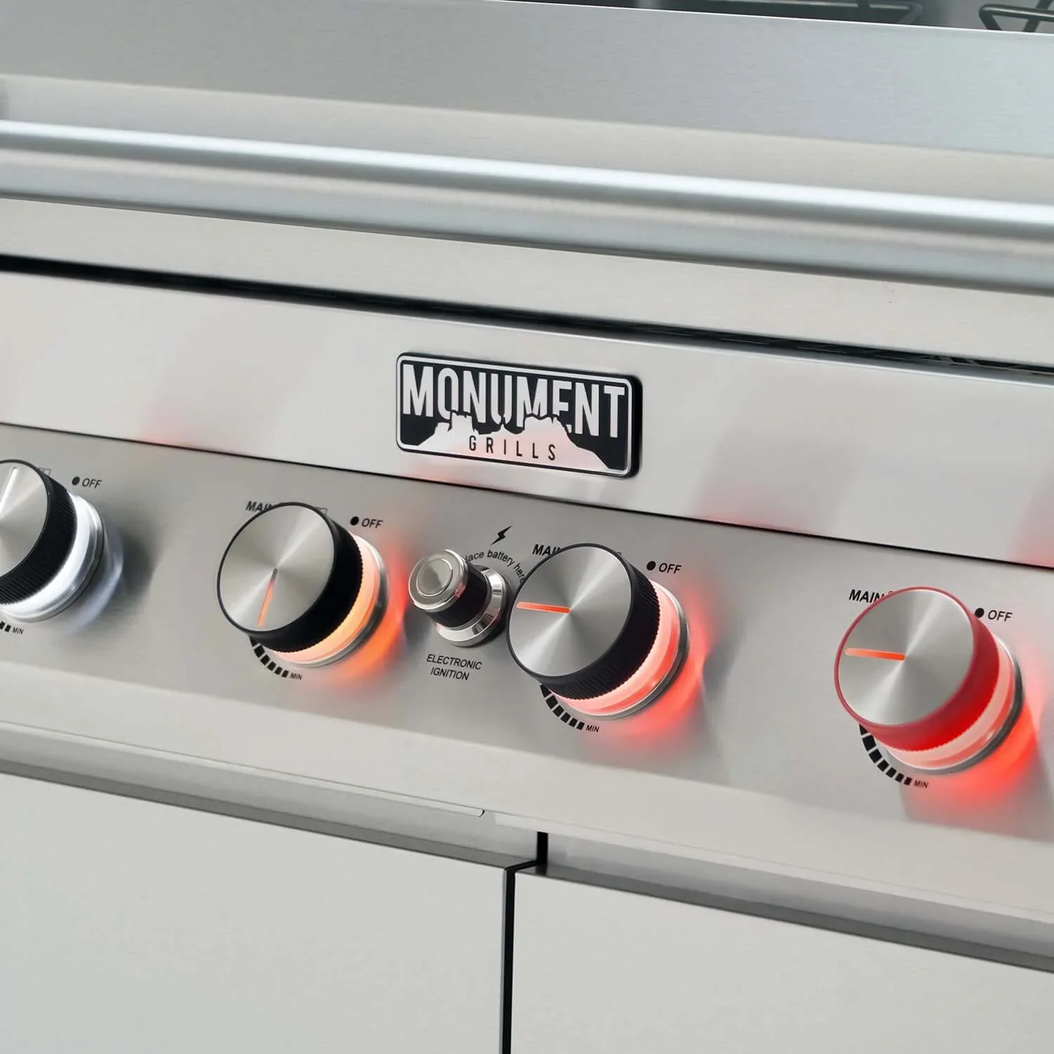Monument Denali Smart Tech Propane Gas Grill in Stainless Steel with 6 Burners & Grill Cover (D605P) - Image 7