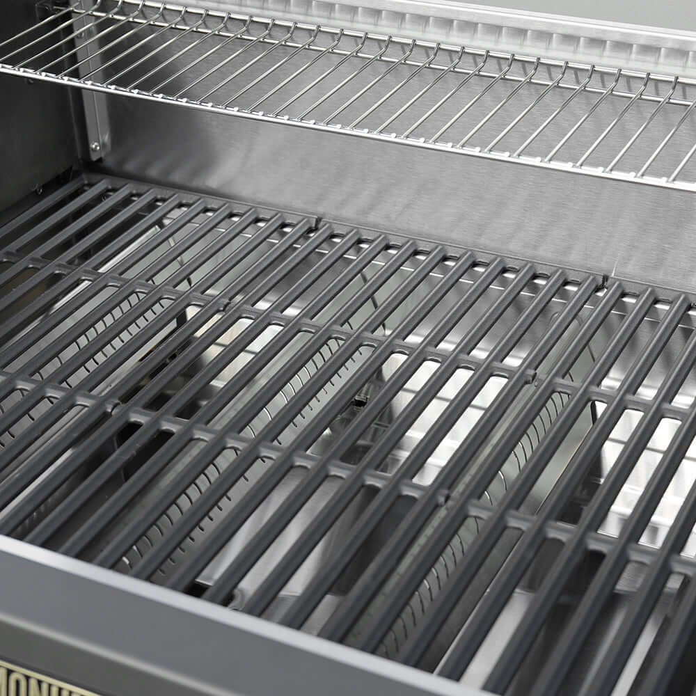 Monument Eminence Fortified Propane Gas Grill in Black Powder Coated with 4 Burners (E425) - Image 8
