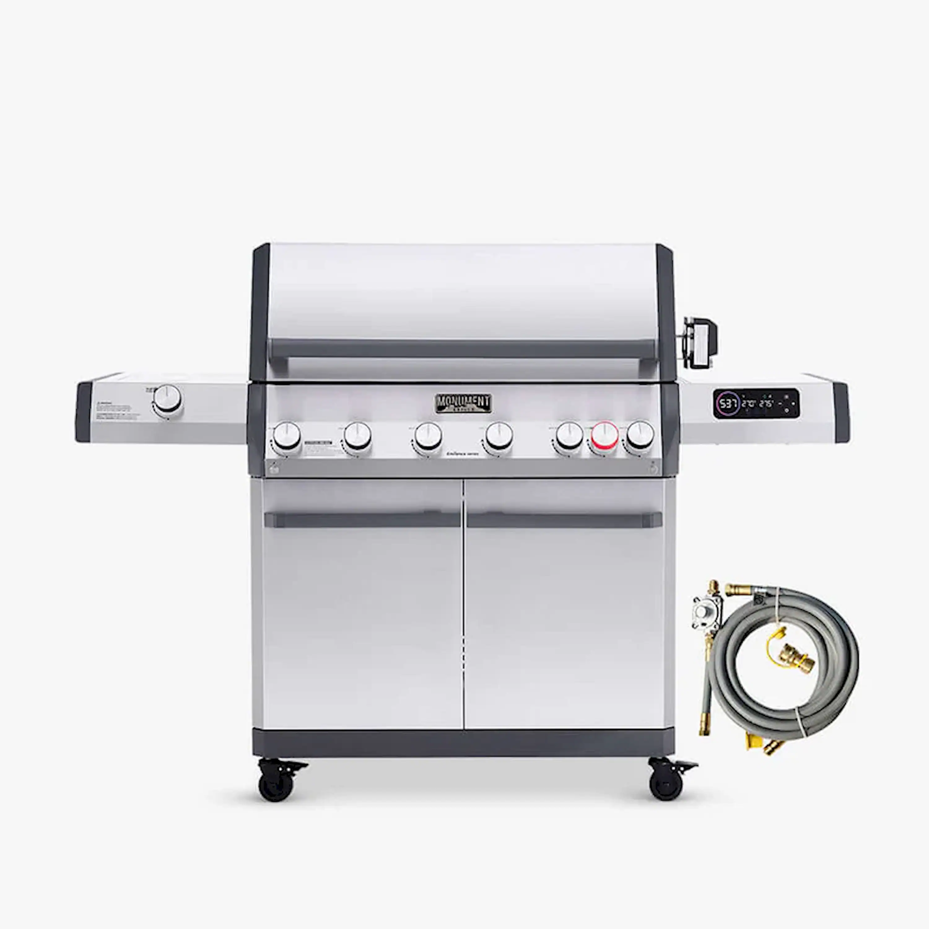 Monument Eminence Gas Grill in Stainless Steel with 6 Burners (E605) - Image 4