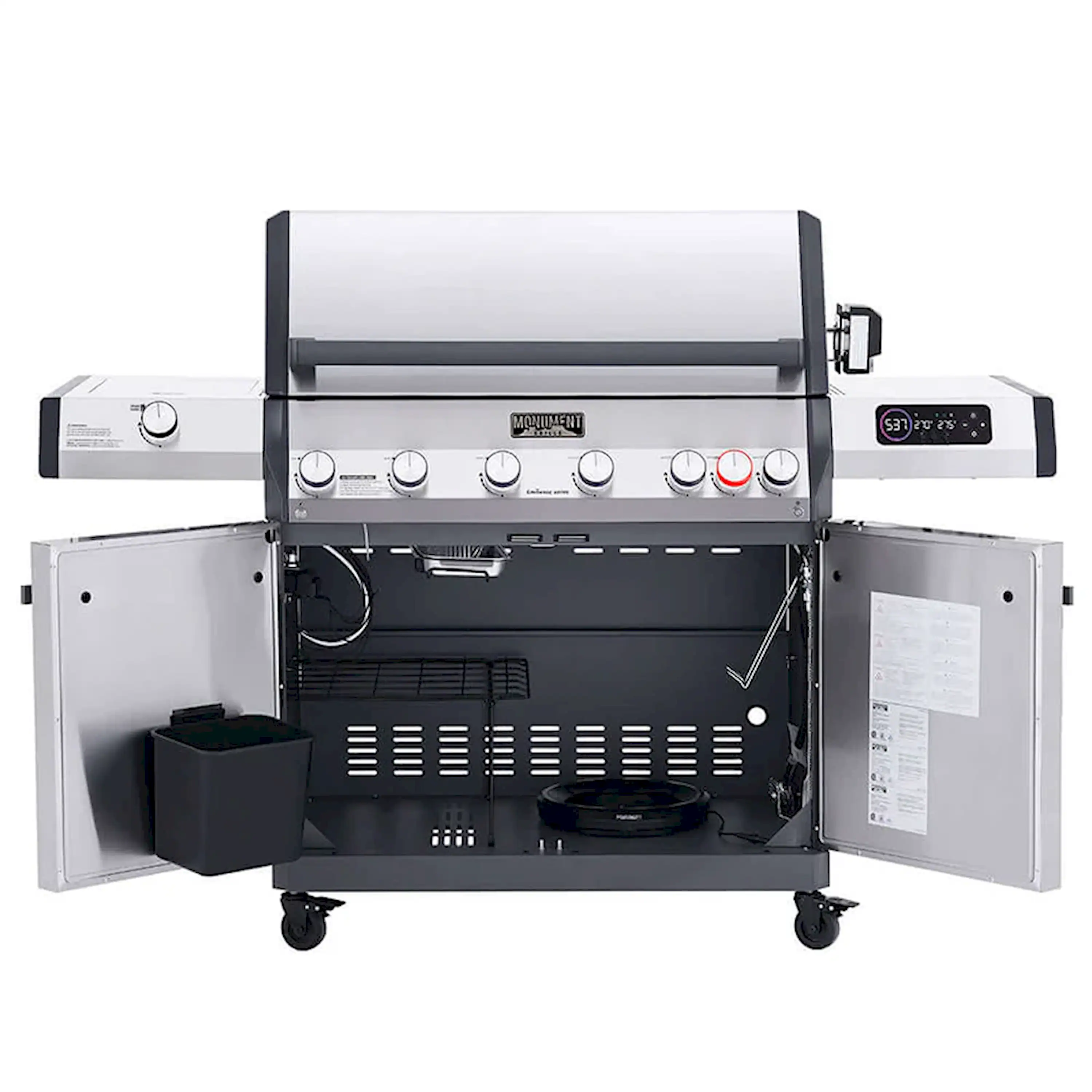 Monument Eminence Gas Grill in Stainless Steel with 6 Burners (E605) - Image 5