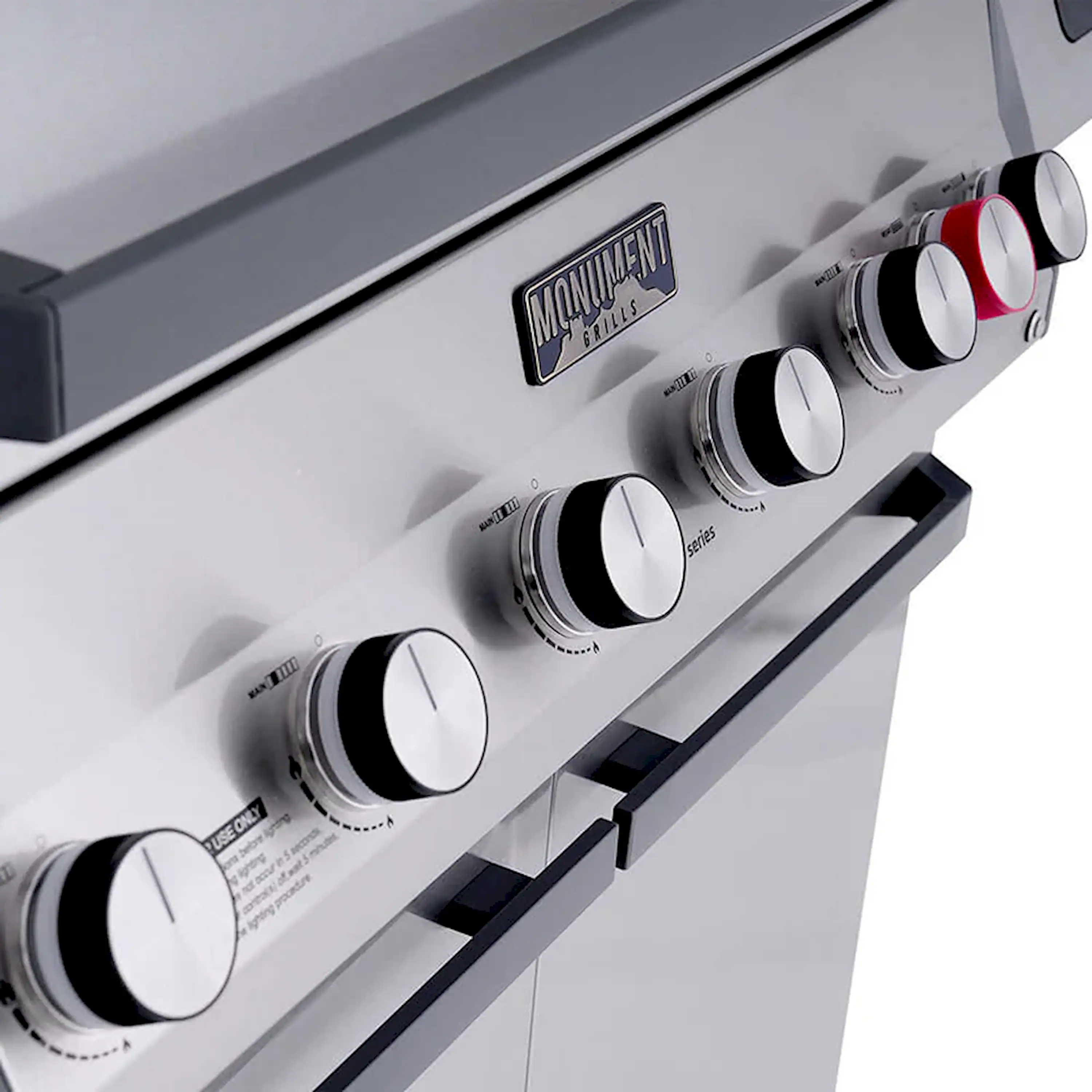 Monument Eminence Gas Grill in Stainless Steel with 6 Burners (E605) - Image 9