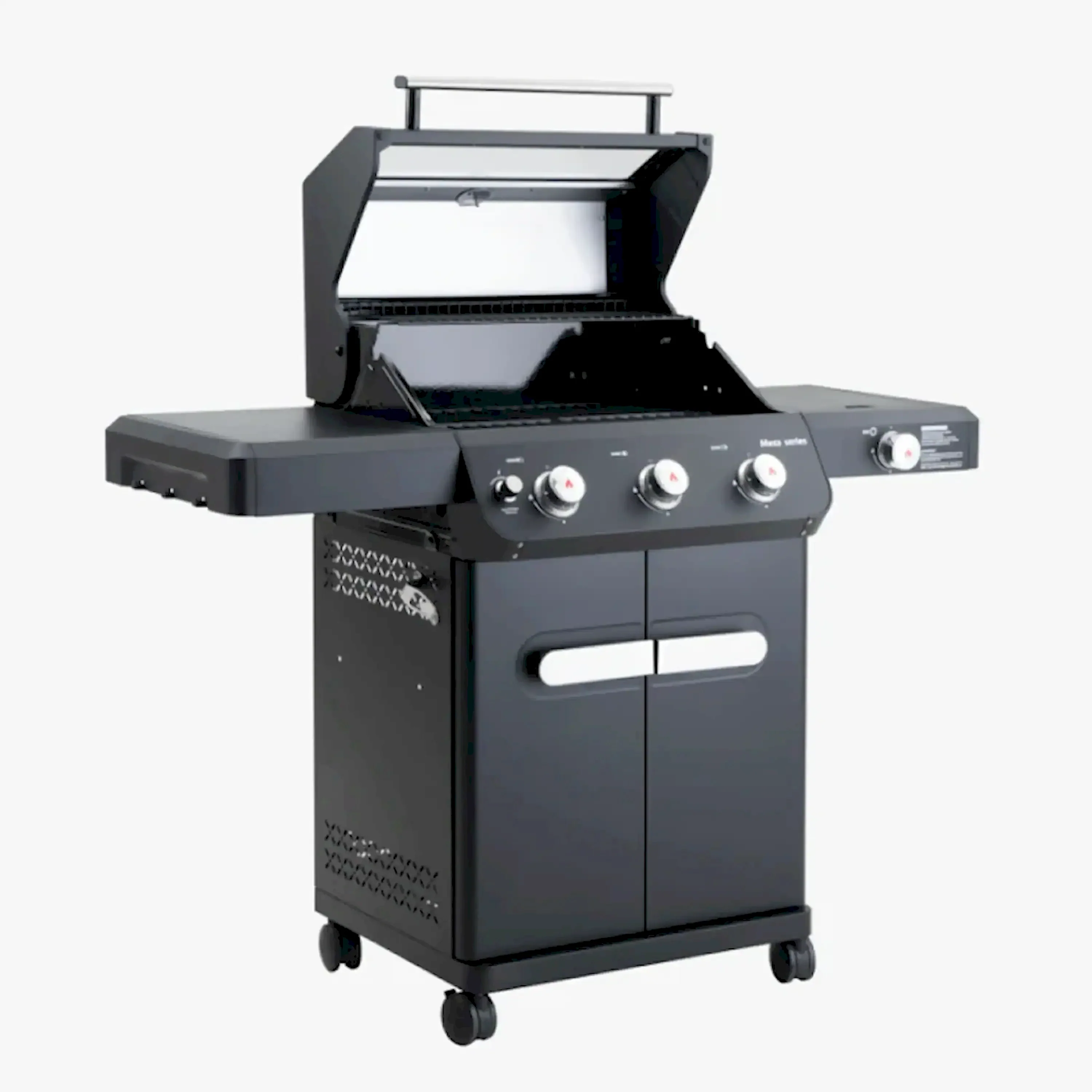 Monument Mesa Propane Gas Grill in Black with 3 Burners (M325) - Image 3