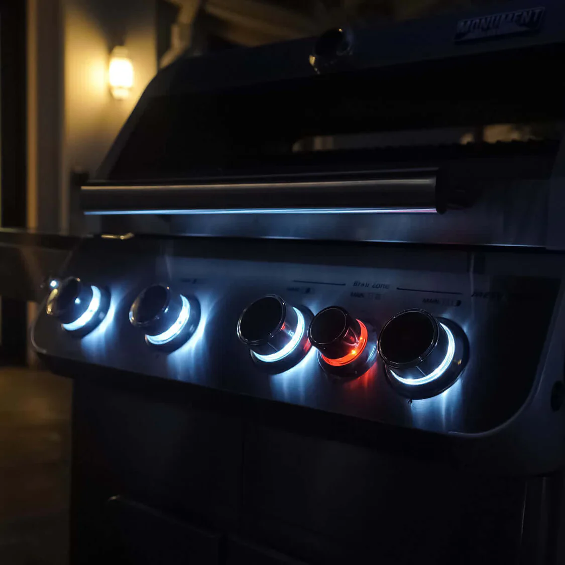 Monument Mesa Propane Gas Grill in Stainless Steel with 4 Burners (M415BZ) - Image 15