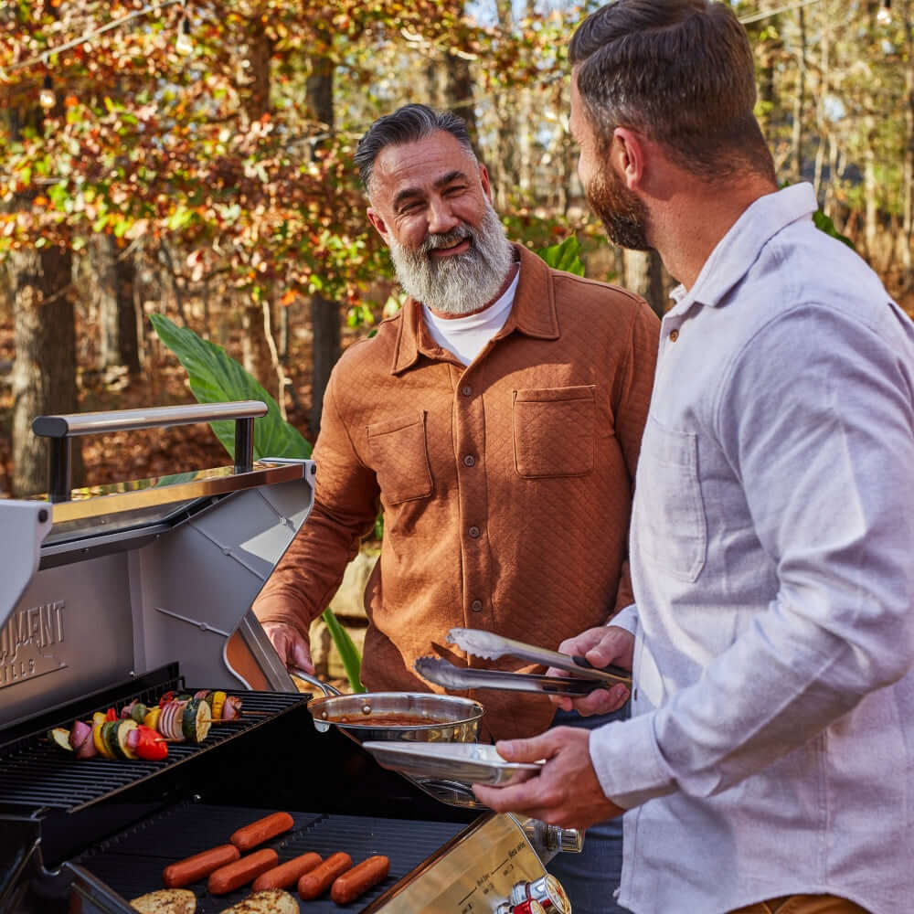 Monument Mesa Propane Gas Grill in Stainless Steel with 4 Burners (M415BZ) - Image 16