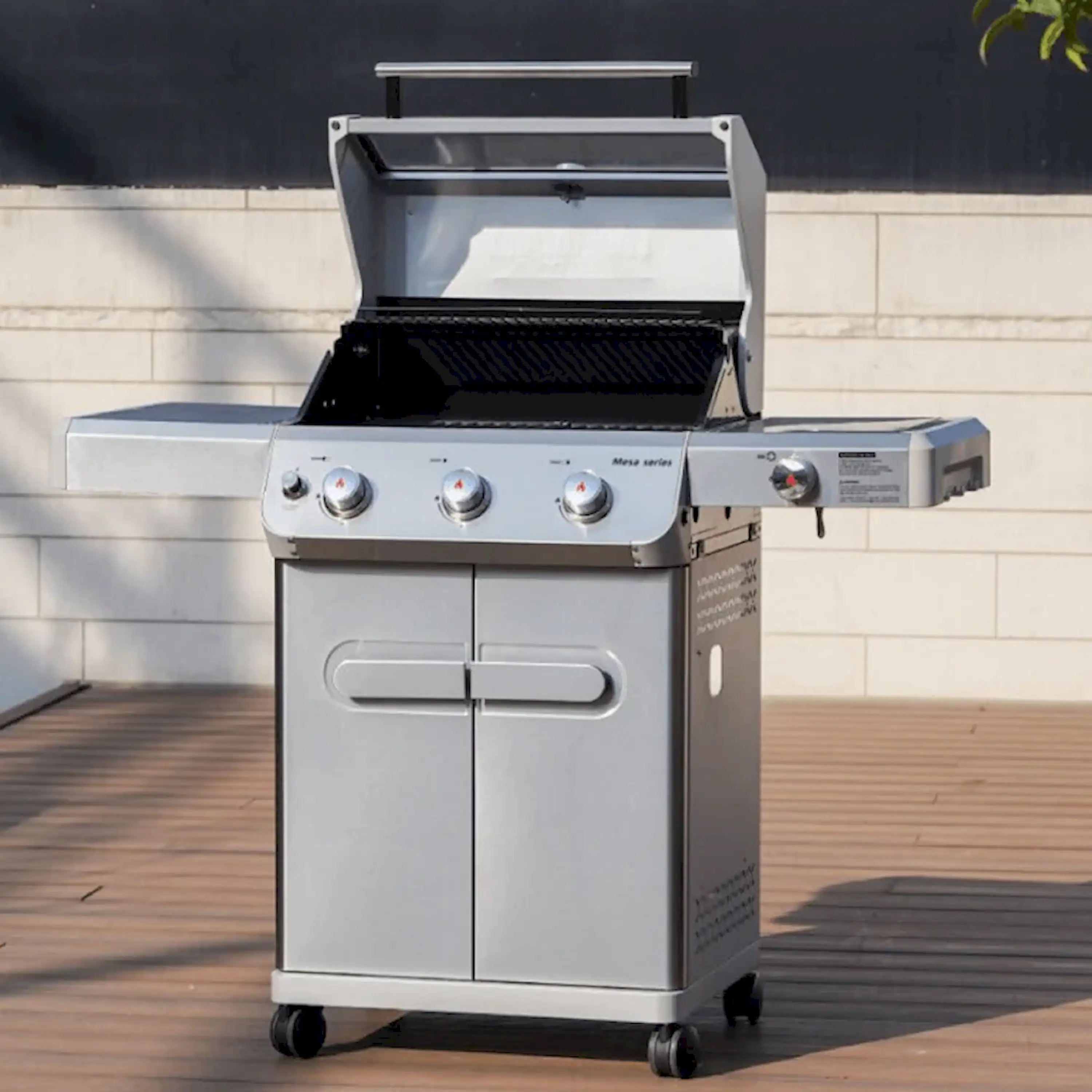 Monument Mesa Propane Gas Grill in Stainless Steel with 3 Burners (M305) - Image 3