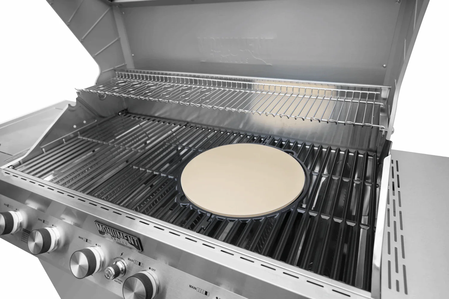 Monument Round Cordierite Pizza Stone (A202) - Image 3