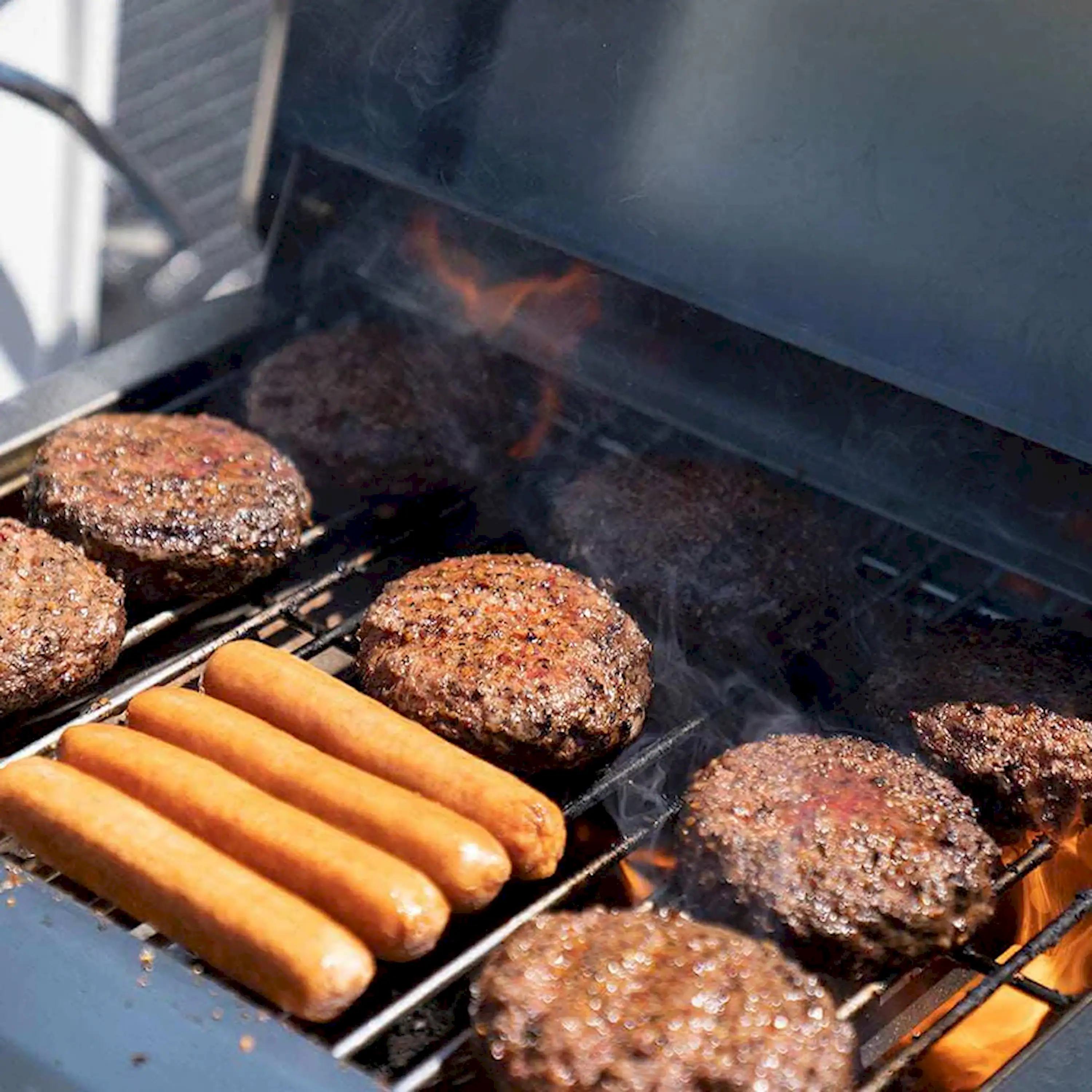 Monument Table Top Propane Gas Grill in Stainless Steel with 2 Burners (G22) - Image 10