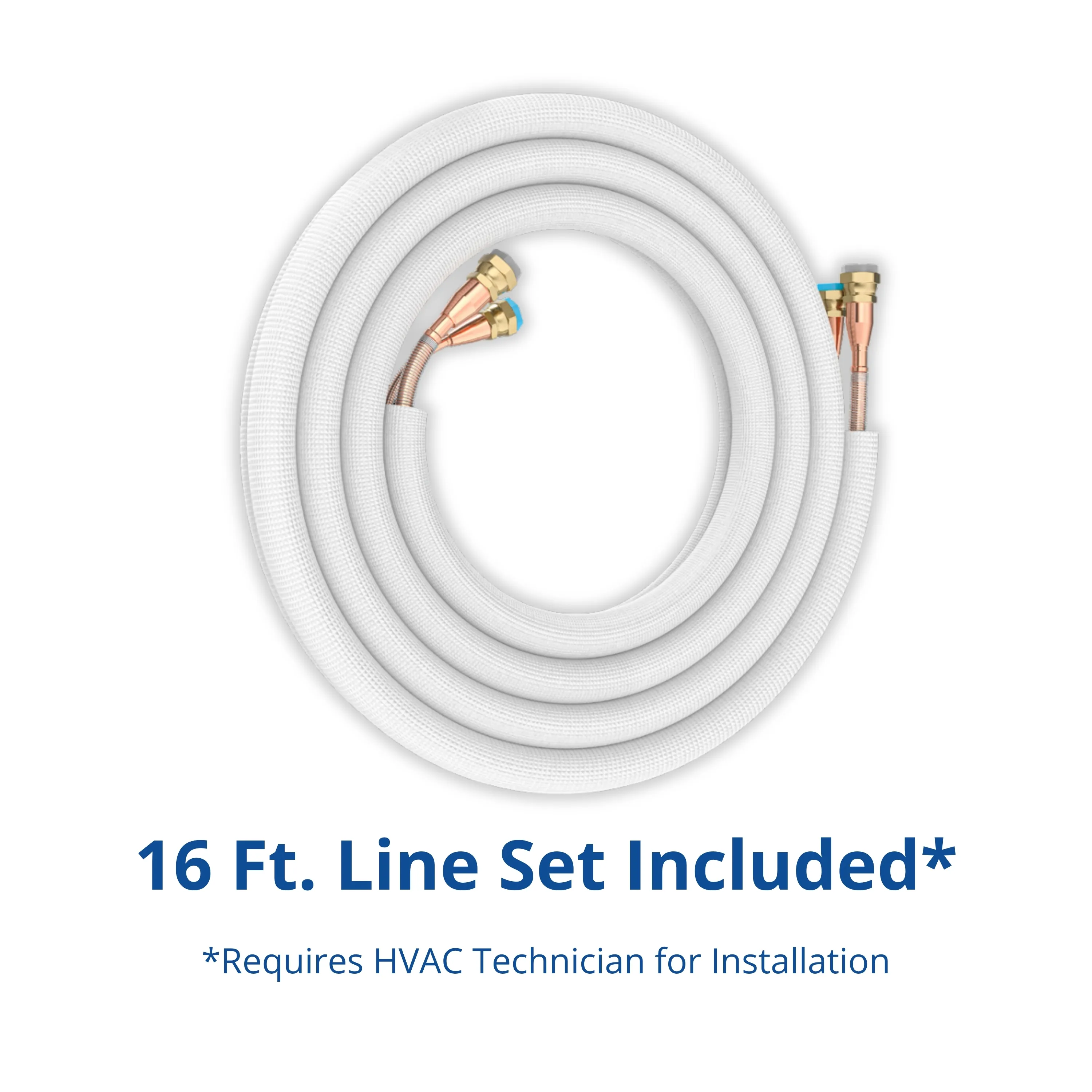 MRCOOL Advantage 5th Gen 12,000 BTU Single Zone Mini Split Complete System with 16 Ft. Line Set, 115V, Wall Mounted Air Handler (A-12-HP-115D-O) - Image 6