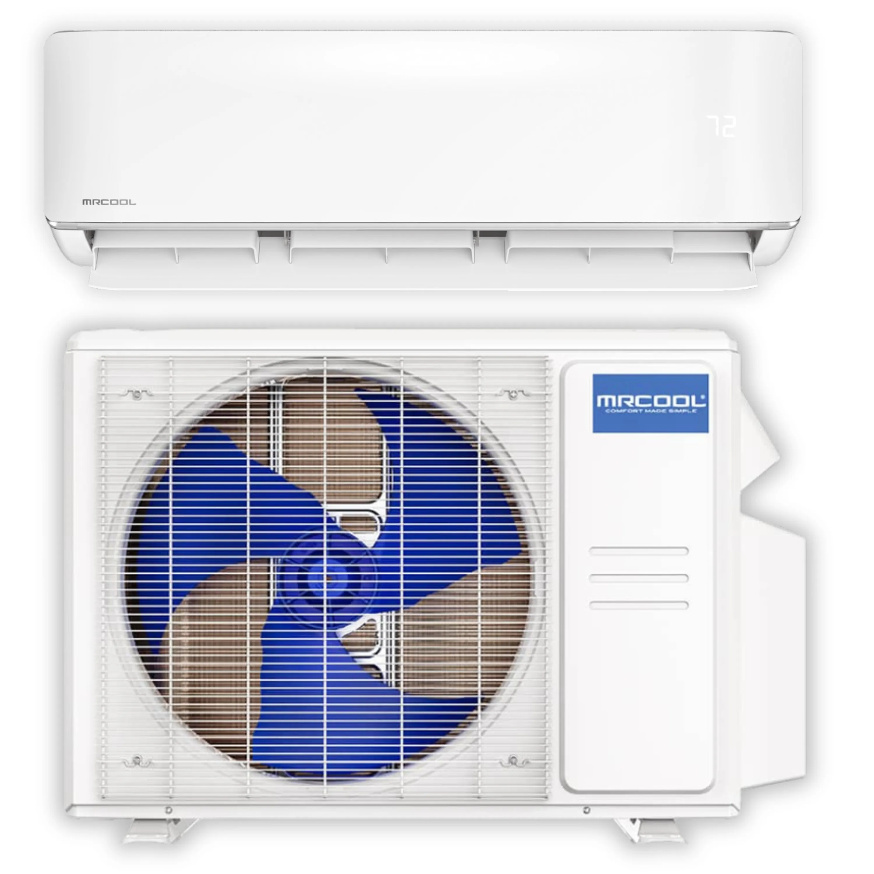 MRCOOL DIY® 5th Gen E Star 24,000 BTU Single Zone Mini Split Complete System with 25 Ft. Line Set, 230V (DIY-24-HP-WM-230D25-O) - Image 8