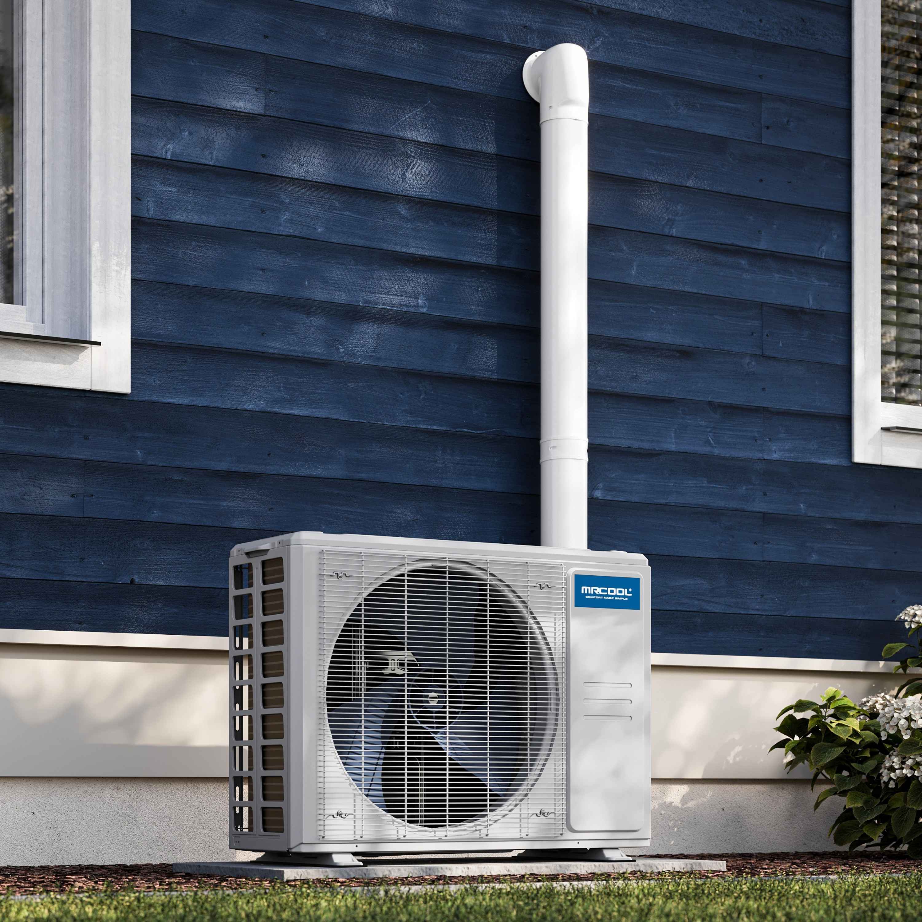 MRCOOL DIY® 5th Gen E Star 12,000 BTU Single Zone Mini Split Complete System with 25 Ft. Line Set, 115V (DIY-12-HP-WM-115D25-O) - Image 4