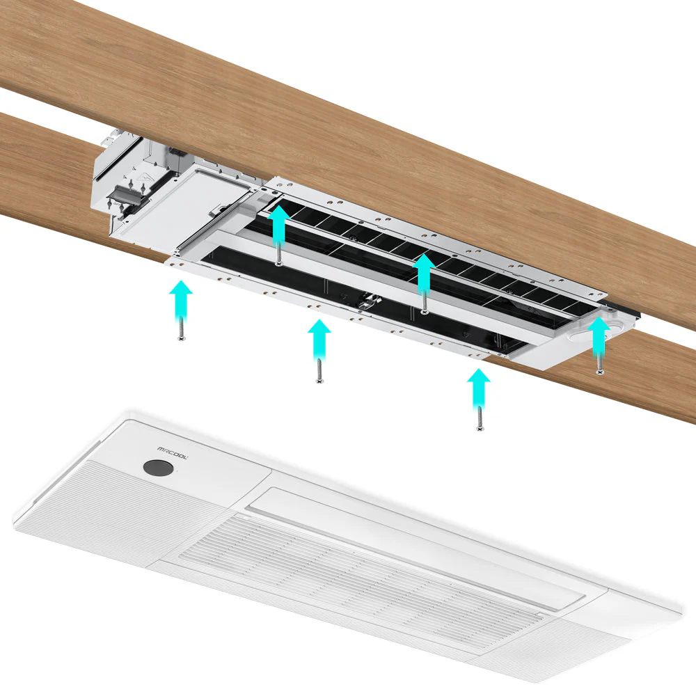 MRCOOL DIY 5th Gen 36,000 BTU 4-Zone Ductless Mini Split Air Conditioner and Heat Pump with 9K+9K+9K+9K BTU Ceiling Cassette Indoor Units - Image 14