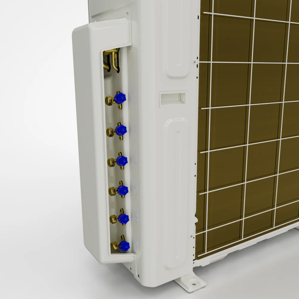 MRCOOL DIY 5th Gen 55,000 BTU 3-Zone Ductless Mini Split Air Conditioner and Heat Pump with 12K+12K+18K BTU Ceiling Cassette Indoor Units - Image 6