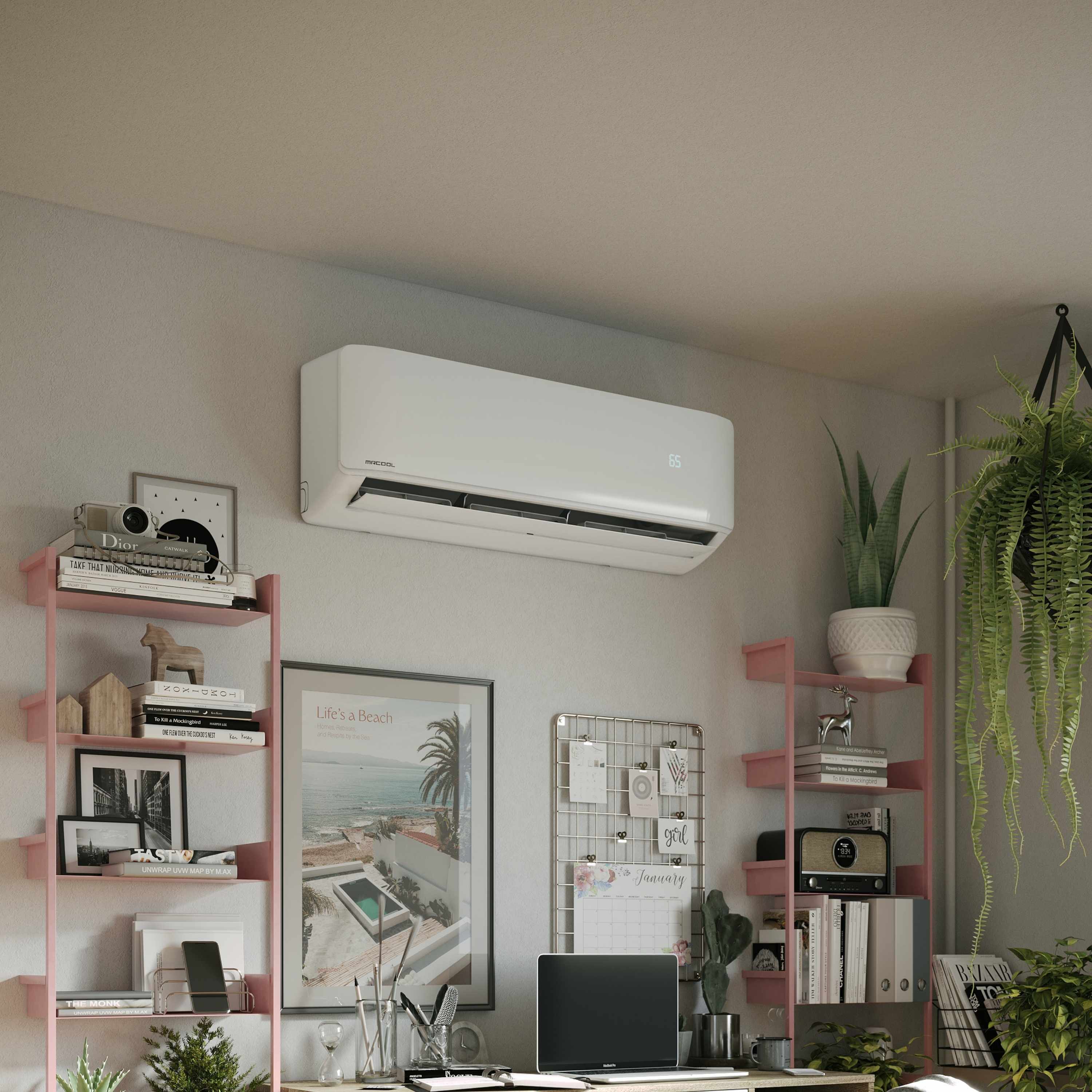 MRCOOL DIY 5th Gen Mini Split - 3-Zone 48,000 BTU Ductless Air Conditioner and Heat Pump Condenser with 24K + 9K + 6K Wall Mount Air Handlers - Image 4