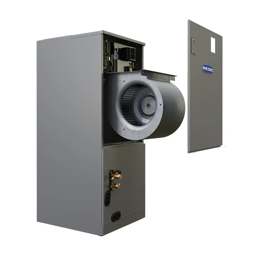 MRCOOL DIY Hybrid Central Split System - 2-Zone 55K BTU Condenser with  36K Ducted Air Handler and 18K Wall Mounted Air Handler - Image 7
