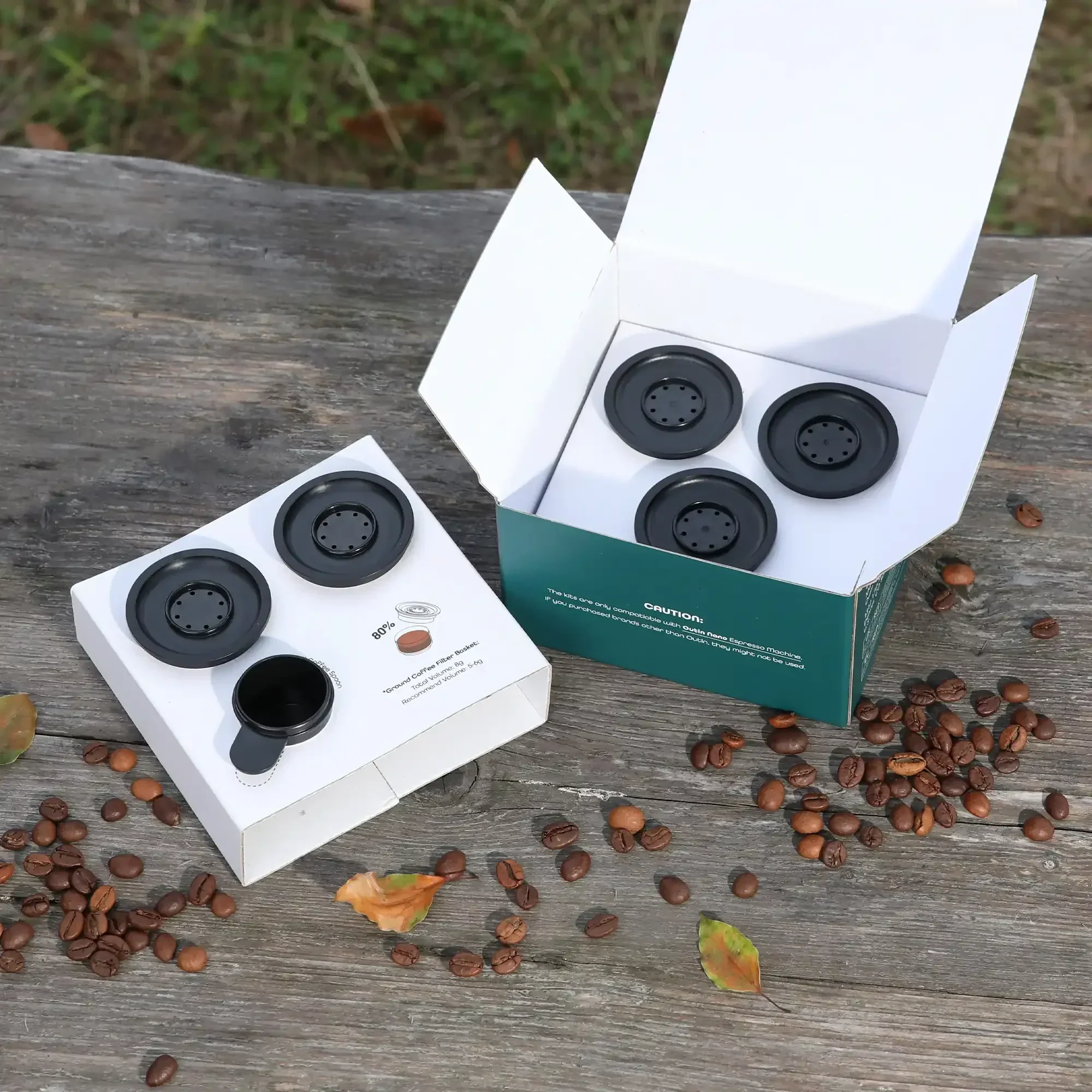 Outlin Nano Portable Espresso Machine Filter Baskets Kit 6g-8g (NANO-A-02) - Image 6