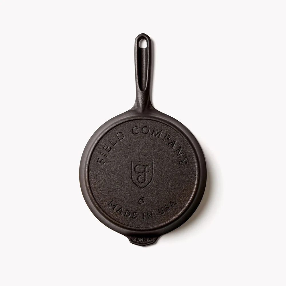 Field Company No.6, 8 ⅜-Inches Cast Iron Skillet - Image 5