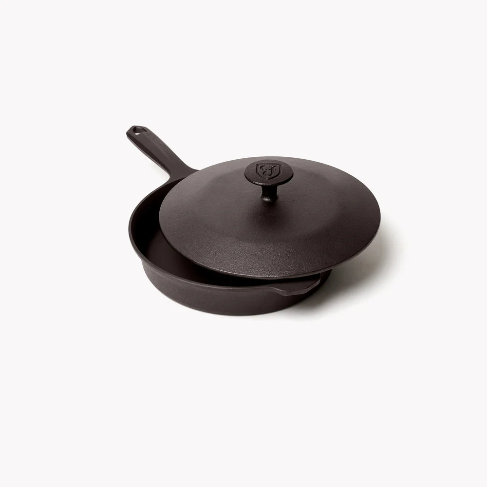 Field Company No.6, 8 ⅜-Inches Cast Iron Skillet Lid - Image 2