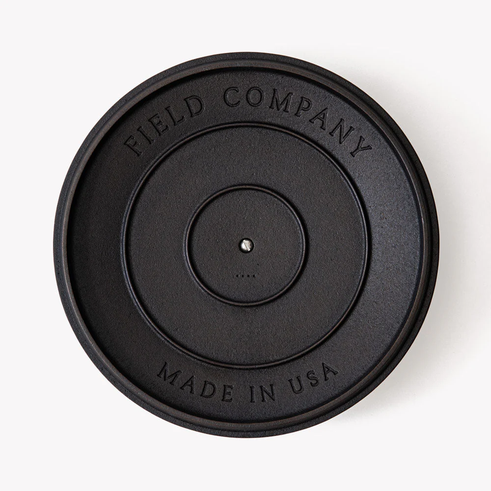 Field Company No.8, 10 ¼-Inches Cast Iron Skillet Lid - Image 3
