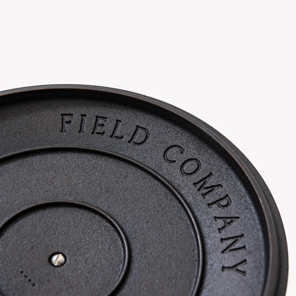 Field Company No.8, 10 ¼-Inches Cast Iron Skillet Lid - Image 4