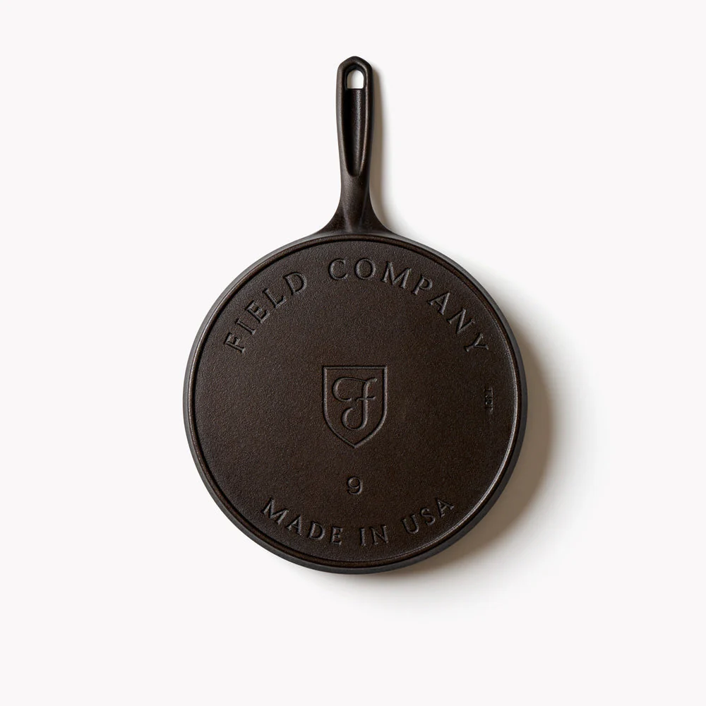 Field Company No.9, 10 ½-Inches Round Cast Iron Griddle - Image 8