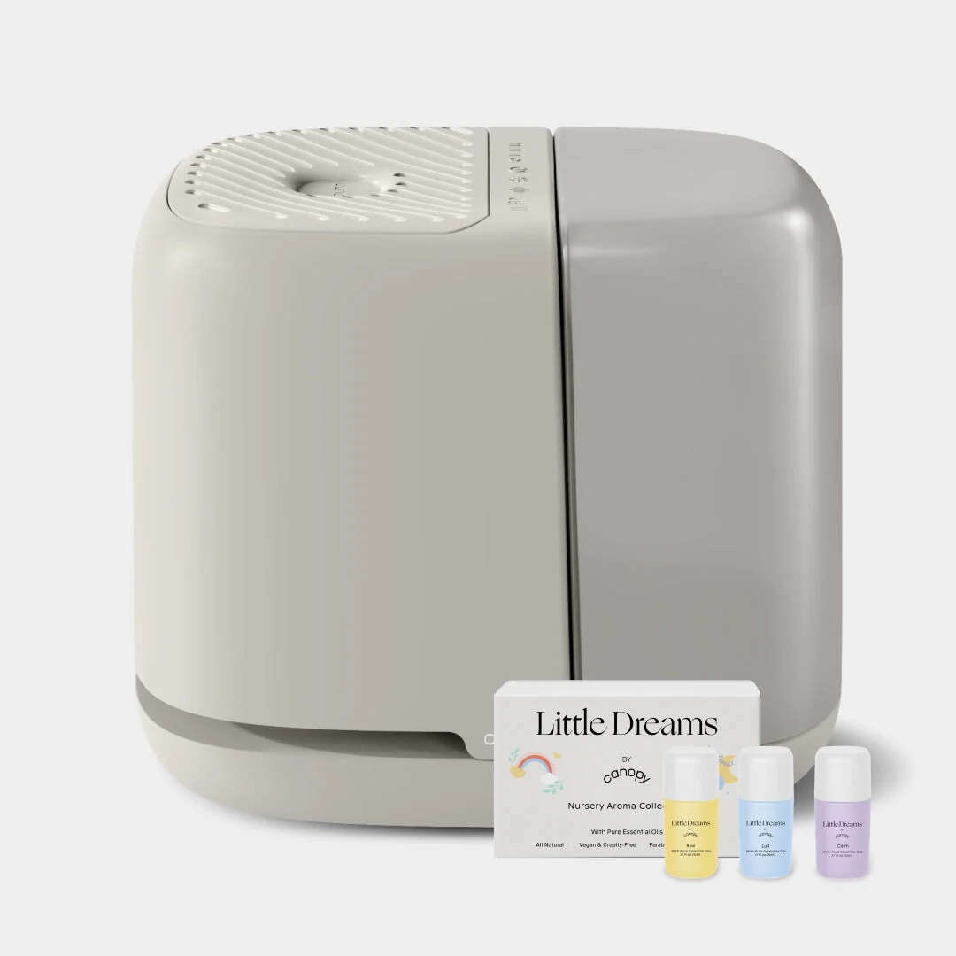 Canopy Nursery Humidifier 2.0 - 36 HR Run Time, 2.5L Capacity Tank - Sleep Lights, White Noise, Clean Aroma Diffusion - Promote Deep Sleep & Happy Skin - Humidifier, Filter & Aroma Kit - Image 3
