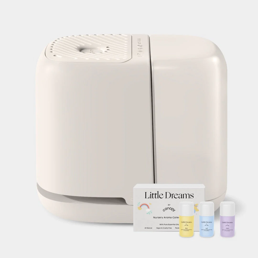Canopy Nursery Humidifier 2.0 - 36 HR Run Time, 2.5L Capacity Tank - Sleep Lights, White Noise, Clean Aroma Diffusion - Promote Deep Sleep & Happy Skin - Humidifier, Filter & Aroma Kit - Image 5