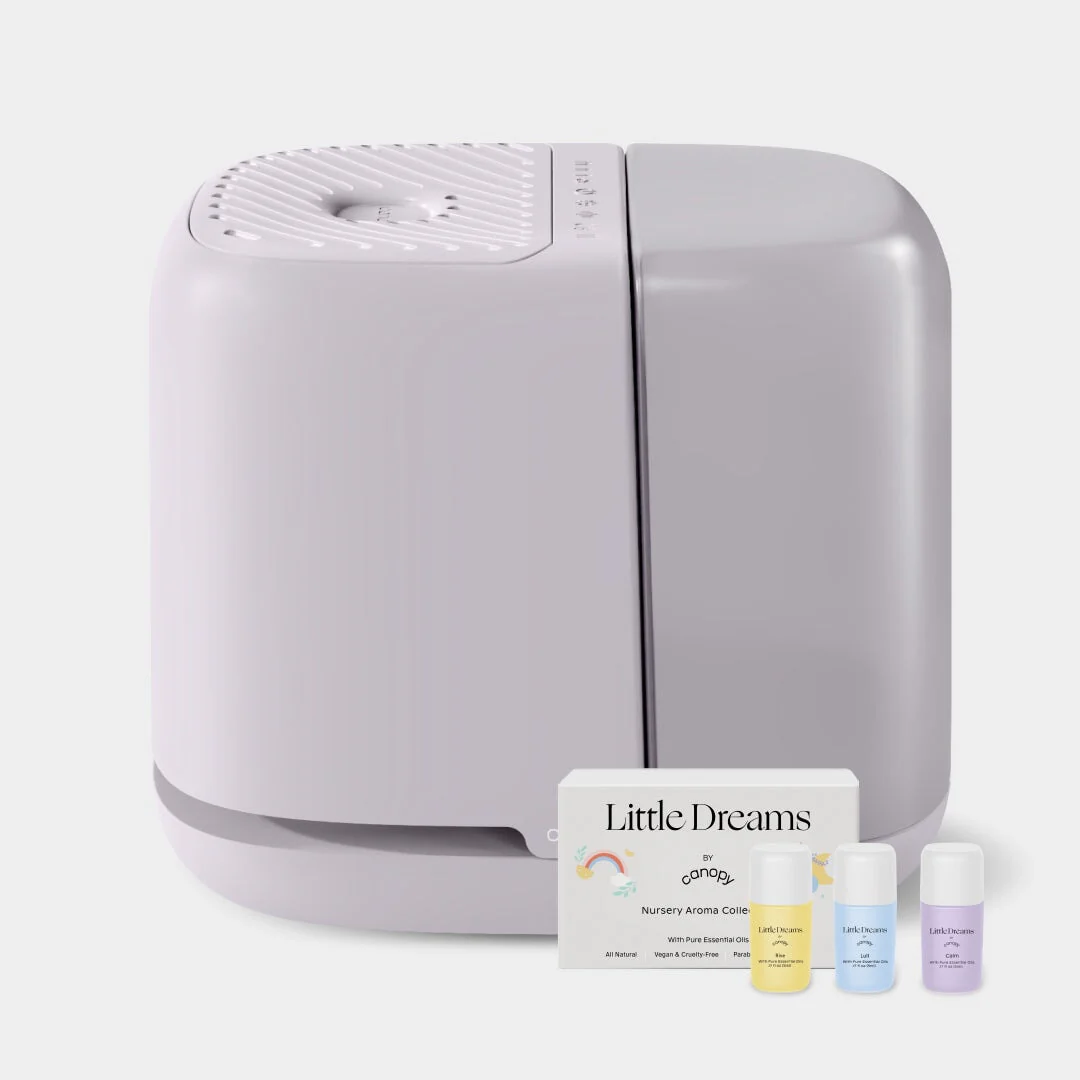 Canopy Nursery Humidifier 2.0 - 36 HR Run Time, 2.5L Capacity Tank - Sleep Lights, White Noise, Clean Aroma Diffusion - Promote Deep Sleep & Happy Skin - Humidifier, Filter & Aroma Kit - Image 9