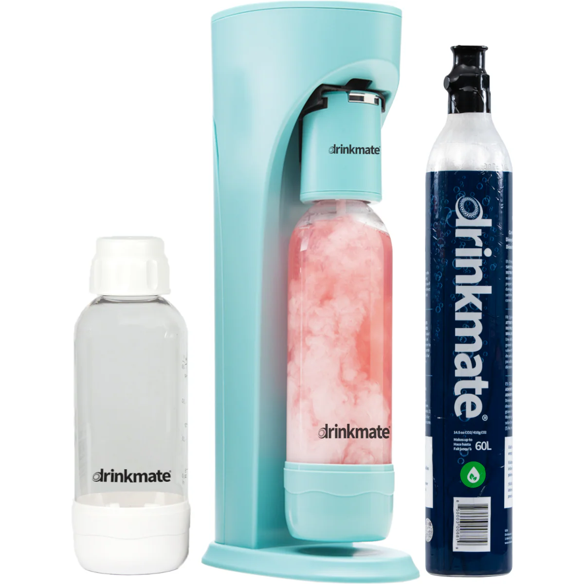 Drinkmate OmniFizz Sparkling Water and Soda Maker 1 Cylinder and extra 0.5L Bottle Special Bundle - Image 16