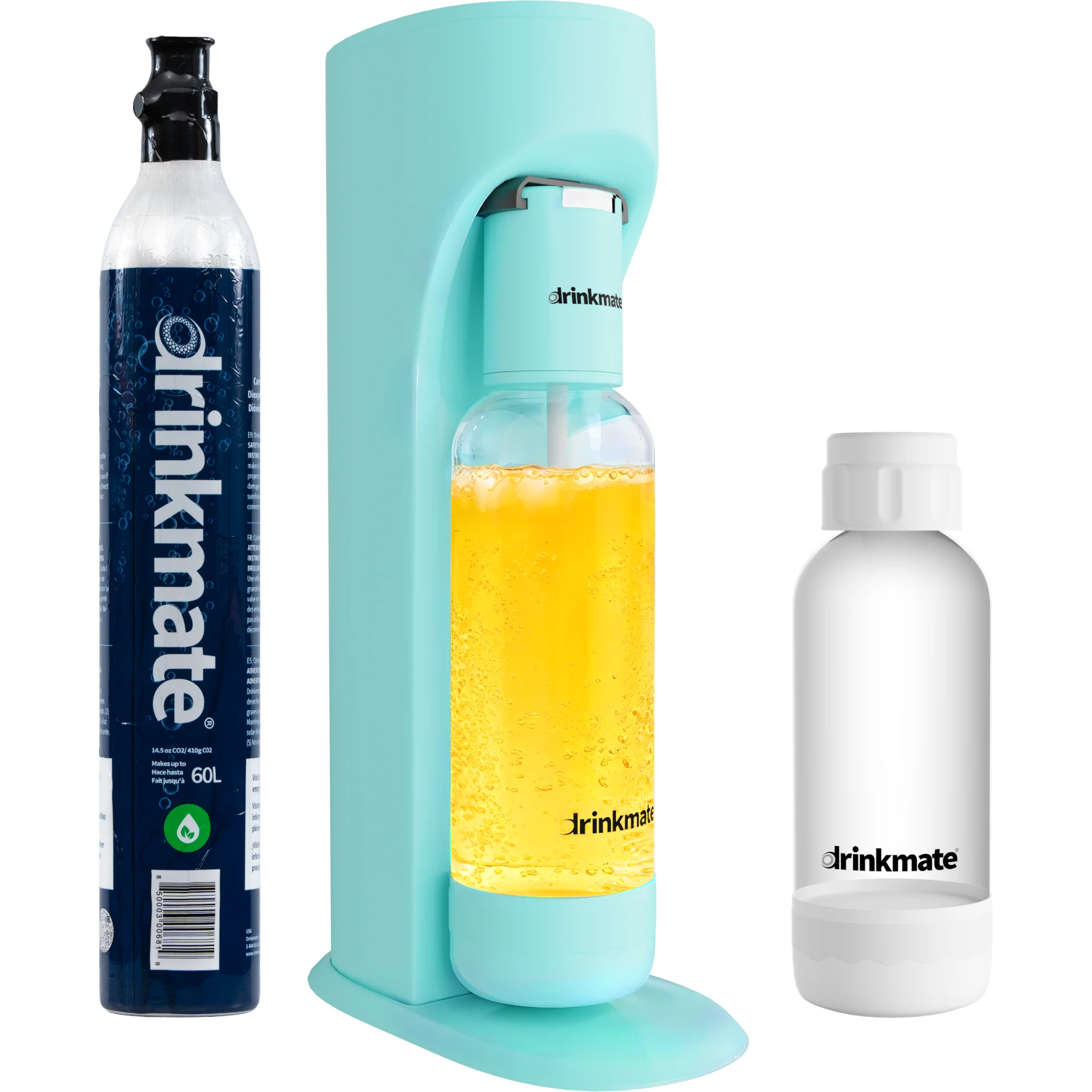 Drinkmate OmniFizz Sparkling Water and Soda Maker 1 Cylinder and extra 0.5L Bottle Special Bundle - Image 17