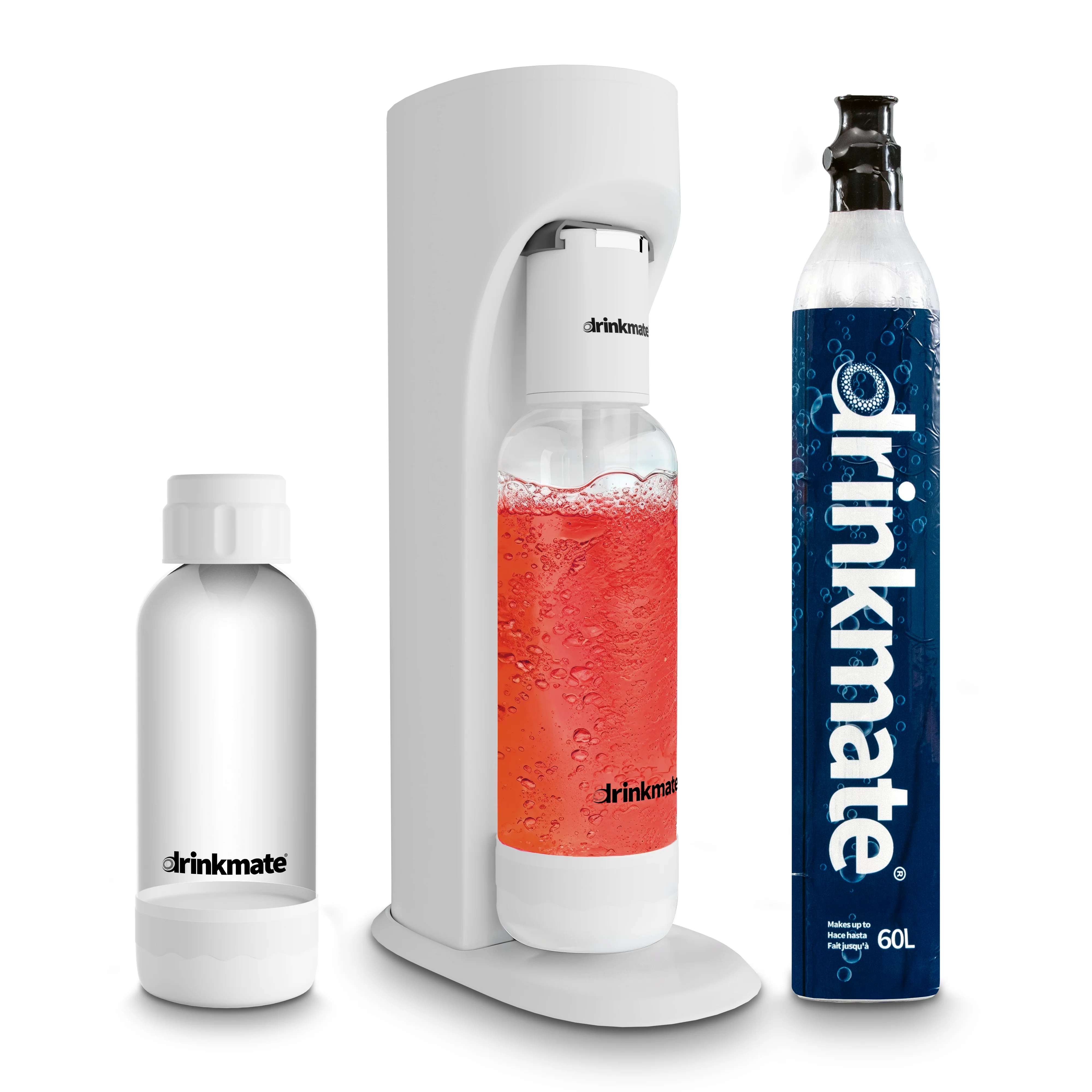 Drinkmate OmniFizz Sparkling Water and Soda Maker 1 Cylinder and extra 0.5L Bottle Special Bundle - Image 6