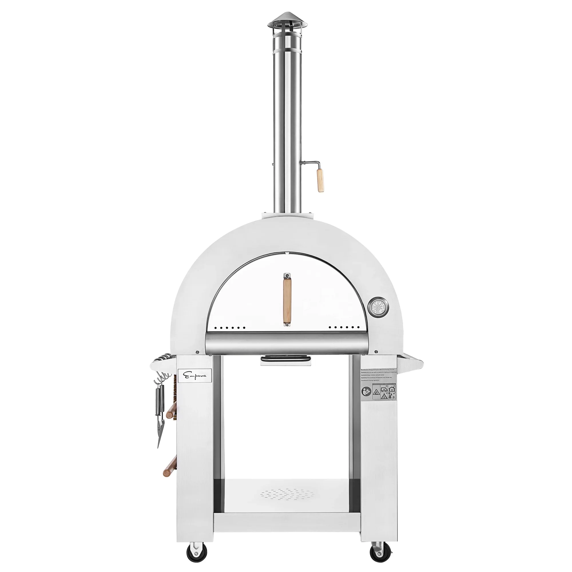 Empava Outdoor Wood Fired Pizza Oven in Stainless Steel (EMPV-PG01) - Image 4