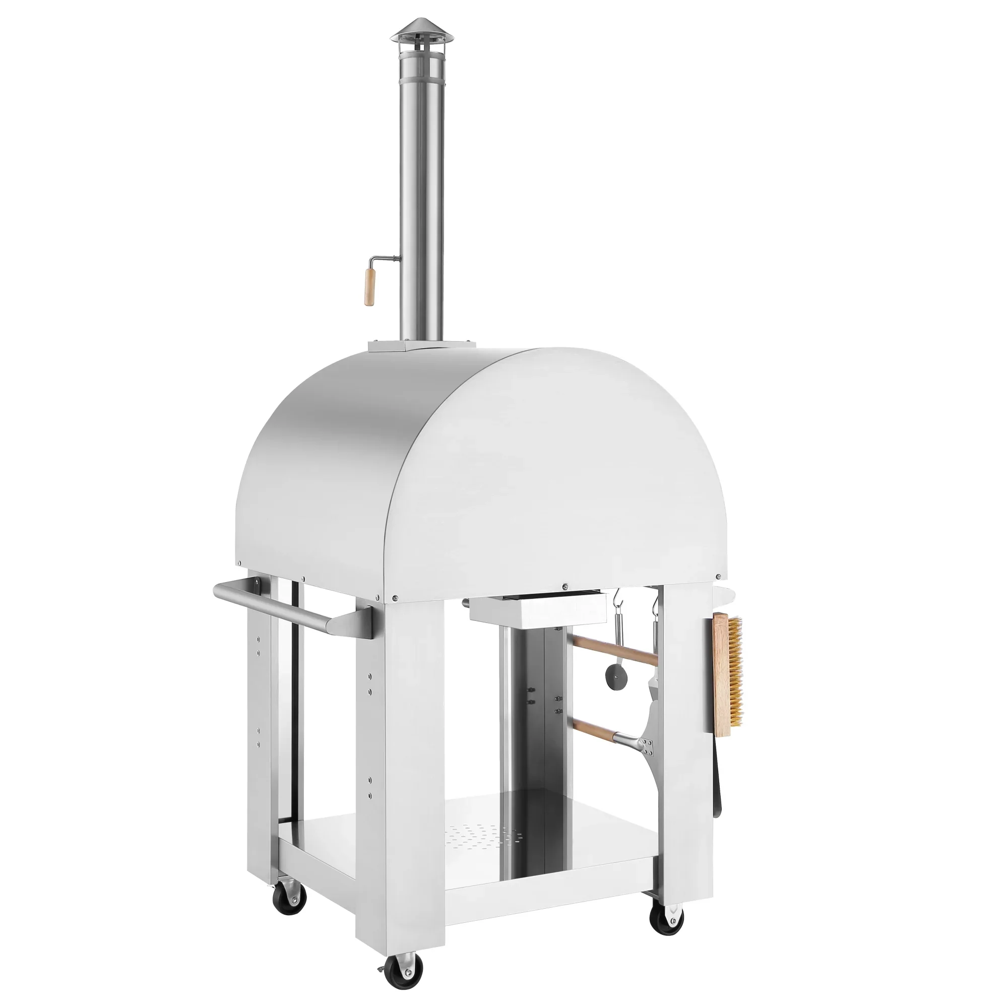 Empava Outdoor Wood Fired Pizza Oven in Stainless Steel (EMPV-PG01) - Image 6