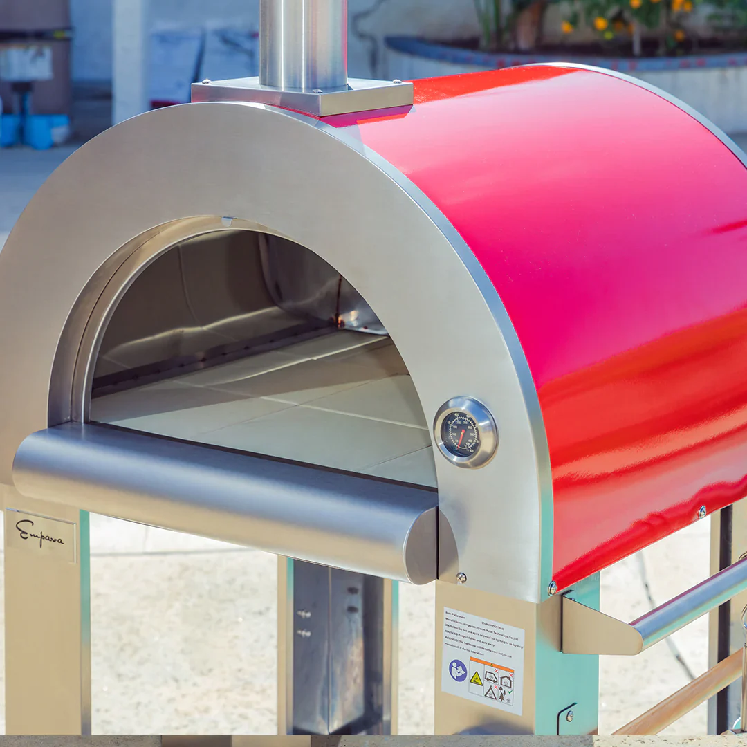 Empava Outdoor Wood Fired Pizza Oven in Red (EMPV-PG06) - Image 3