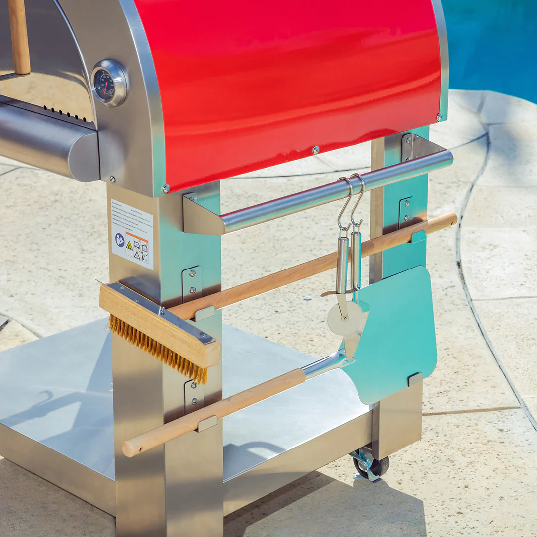 Empava Outdoor Wood Fired Pizza Oven in Red (EMPV-PG06) - Image 4