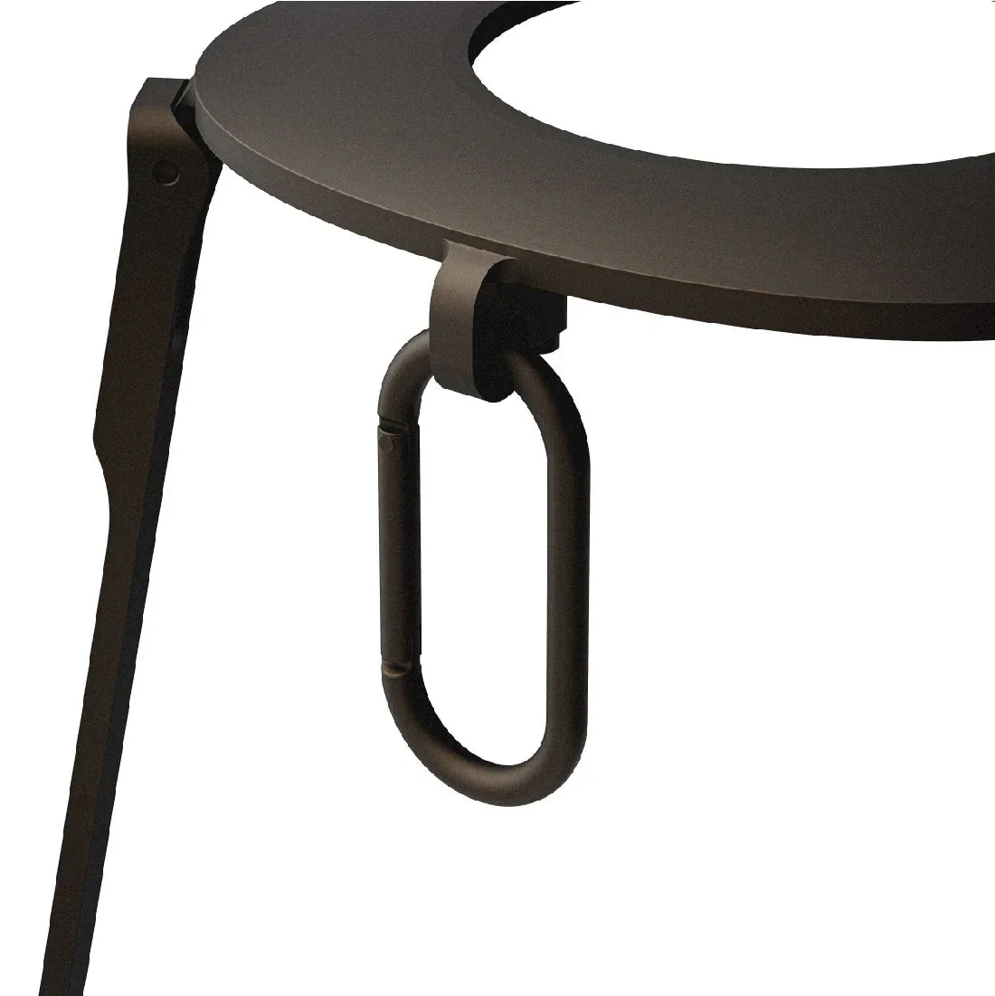 OutIn Ultra-Portable Foldable Coffee Stand with Carabiner, Stable Portable Espresso Machine Holder, Aluminum Unibody Design, Clip-On Carabiner for Easy Carrying, Fit Mino, Nano (OT-FCS-01) - Image 5